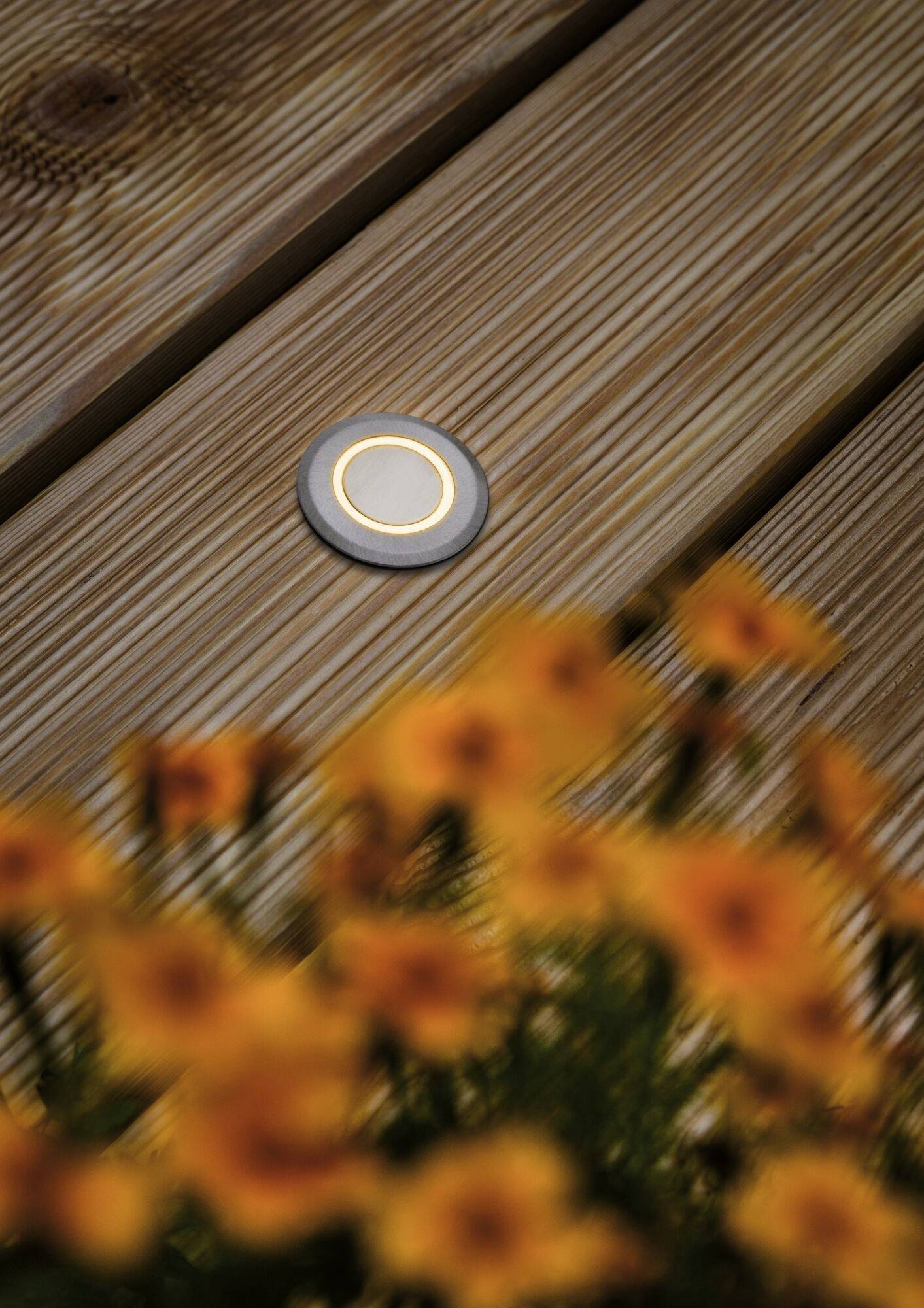 Paulmann Floor downlight 2200K deko rd 94727 Bodeneinbauleuchte LED 2.2W Aluminium