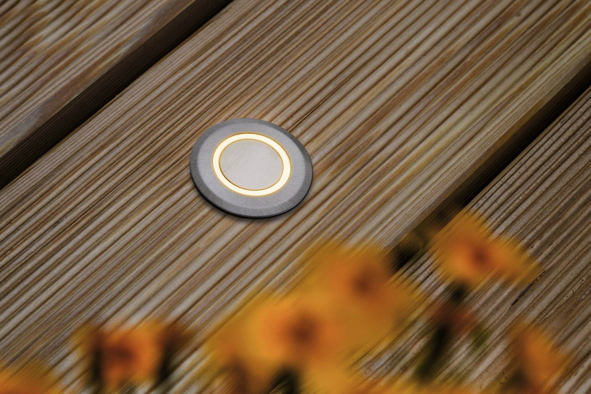 Paulmann Floor downlight 2200K deko rd 94727 Bodeneinbauleuchte LED 2.2W Aluminium