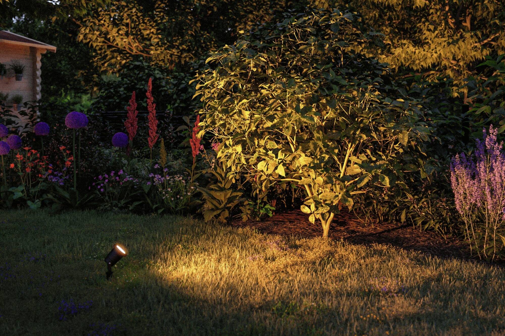 Paulmann 94731 Garden Spot 2200K Gartenstrahler LED GU10 4.3W Schwarz