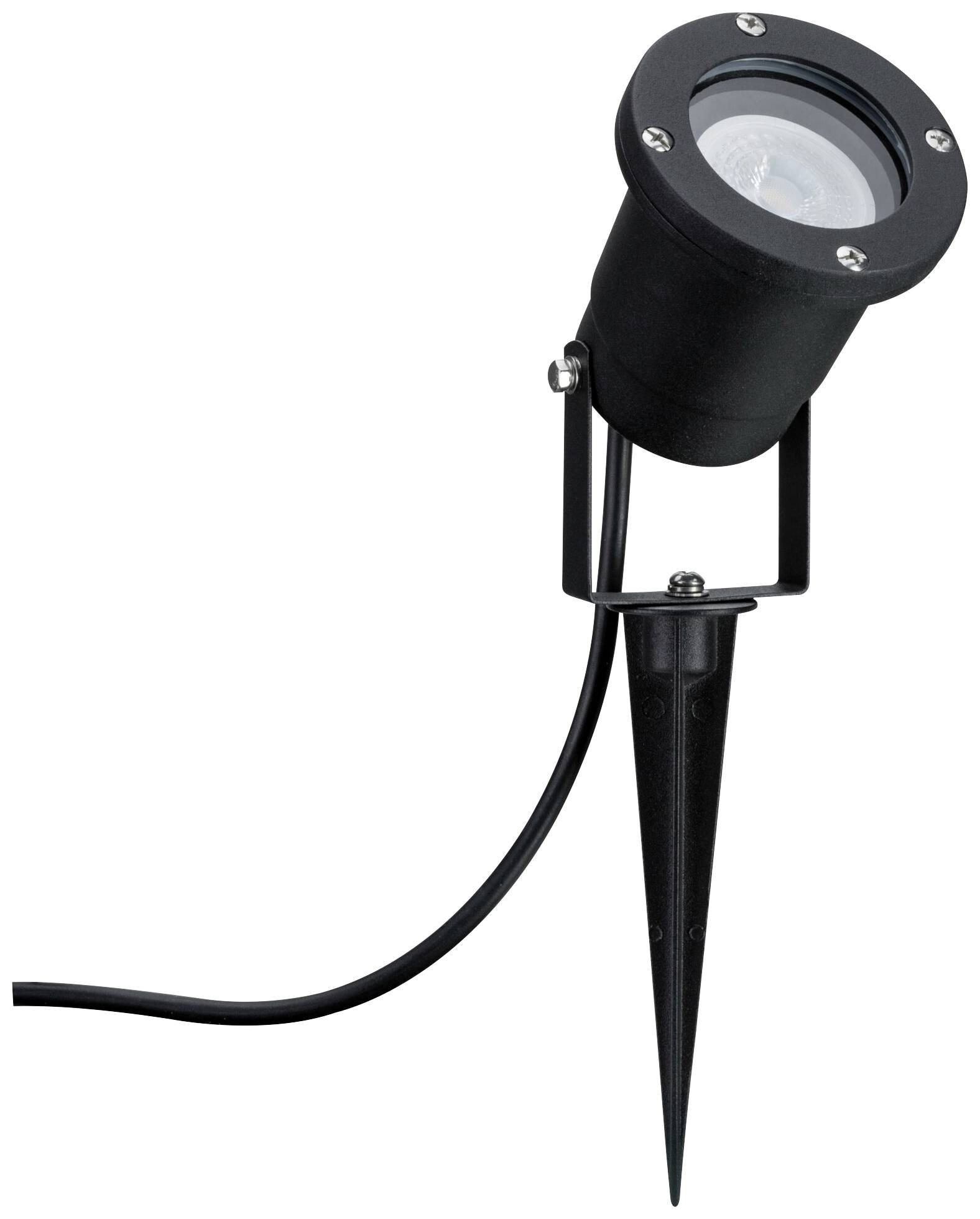 Paulmann 94731 Garden Spot 2200K Gartenstrahler LED GU10 4.3W Schwarz