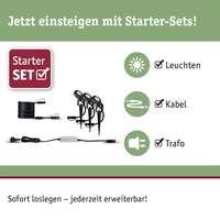 Paulmann P+S Spot Set Sting 2200K 94729 Beleuchtungssystem Plug & Shine LED-Gartenstrahler-Starter-Set LED 18.9W Gold Anthrazit Paulmann P+S Spot Set Sting 2200K 94729 Beleuchtungssystem Plug & Shine LED-Gartenstrahler-Starter-Set LED 18.9W Gold Anthrazit