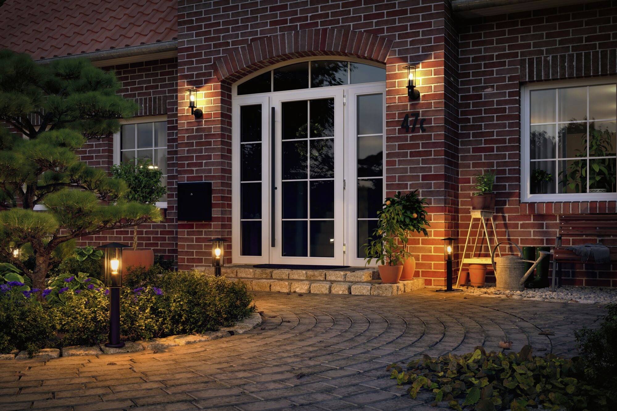 Paulmann 28973 LED EEK F (A - G) E27 4.3W = 37W Gold (Ø x H) 55mm x 98mm 1St.