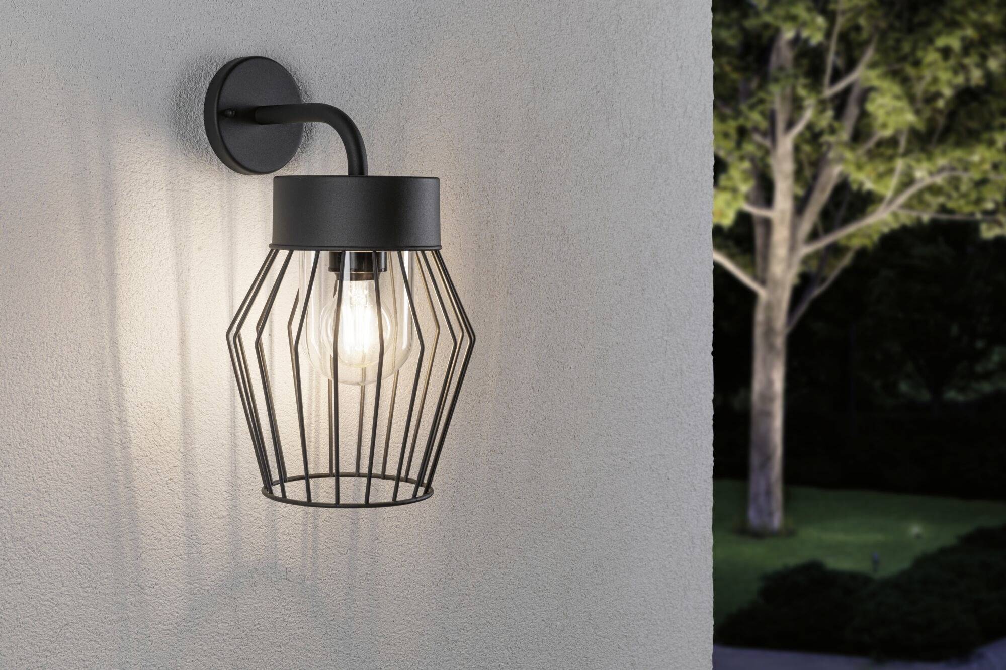 Paulmann Lanka 94736 Außenwandleuchte Anthrazit