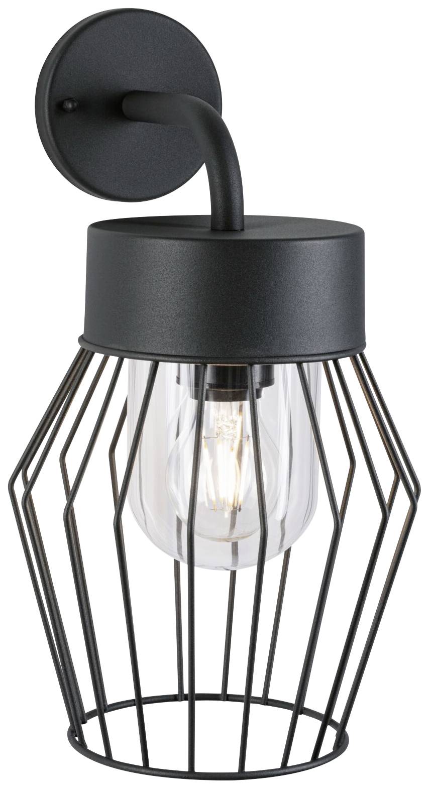 Paulmann Lanka 94736 Außenwandleuchte Anthrazit