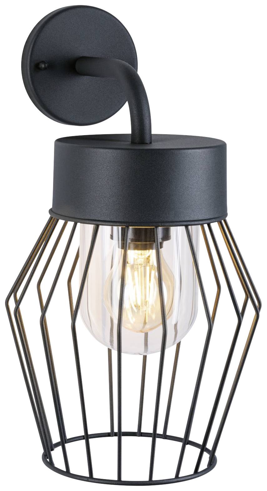 Paulmann Lanka 94736 Außenwandleuchte Anthrazit