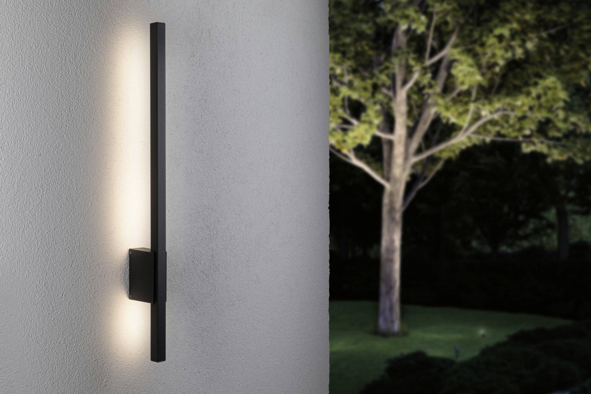 Paulmann Stan 80 anthrazit 94742 Außenwandleuchte LED 11.5W Anthrazit