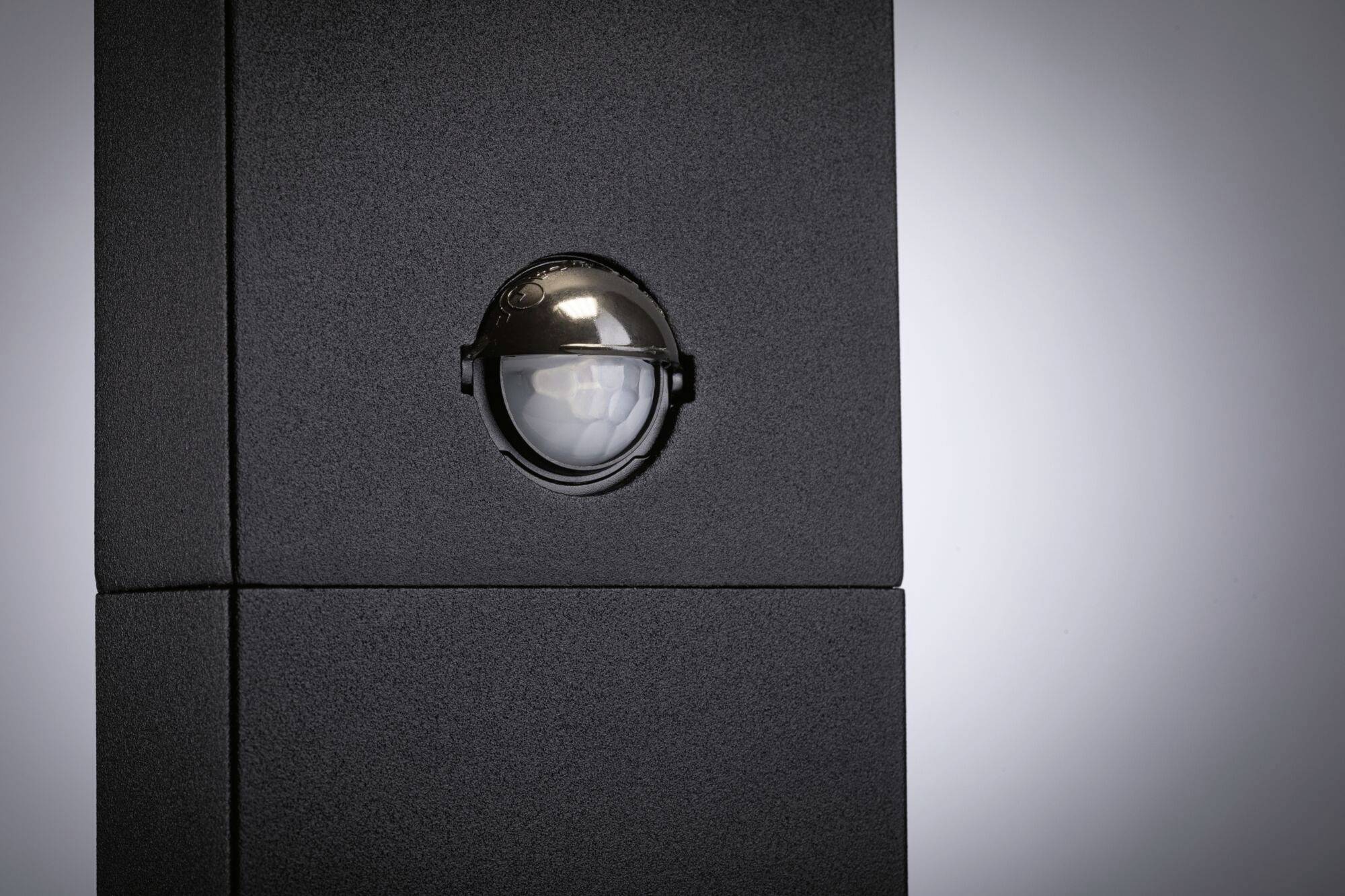 Paulmann 94747 Kulma PIR Poller anthrazit Wegeleuchte LED 7.5W Anthrazit