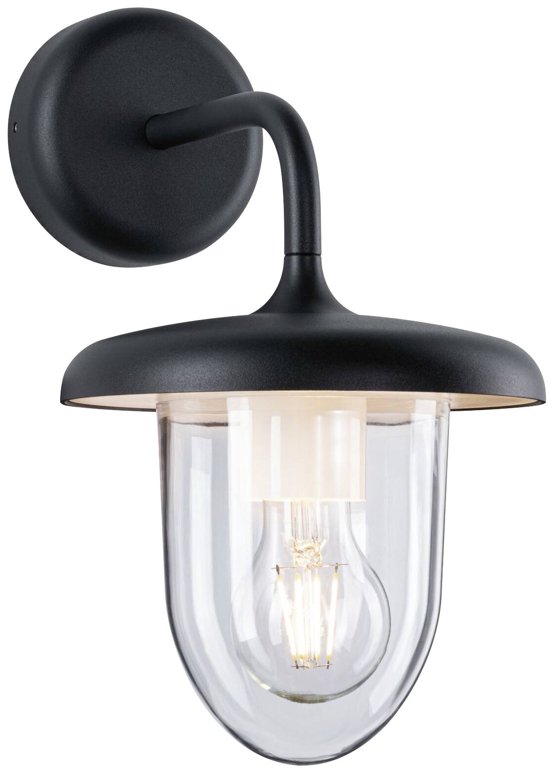 Paulmann Vintario E27 anthrazit 94757 Außenwandleuchte E27 Anthrazit