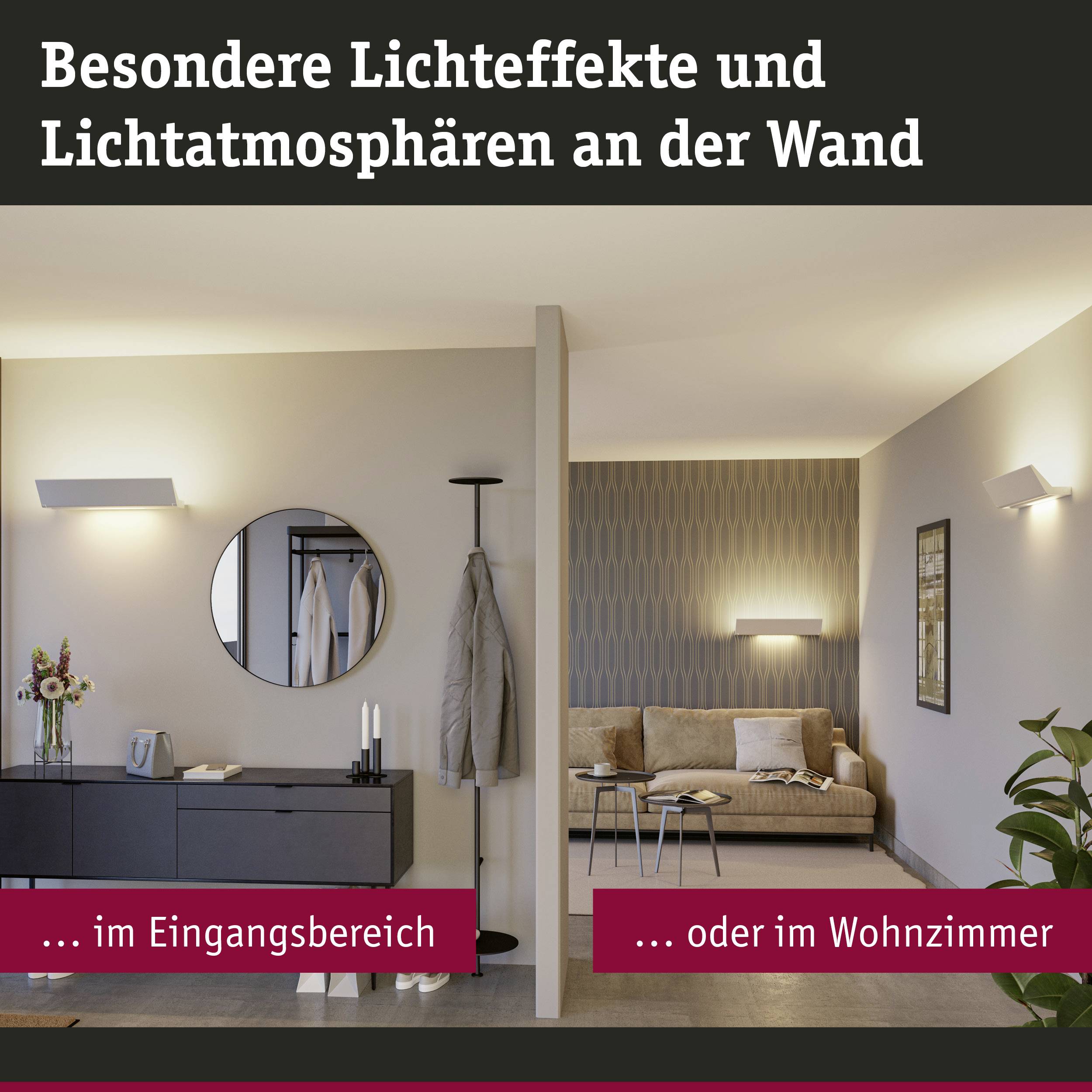 Paulmann Ranva 79506 Wandleuchte 13W LED Weiß (matt)