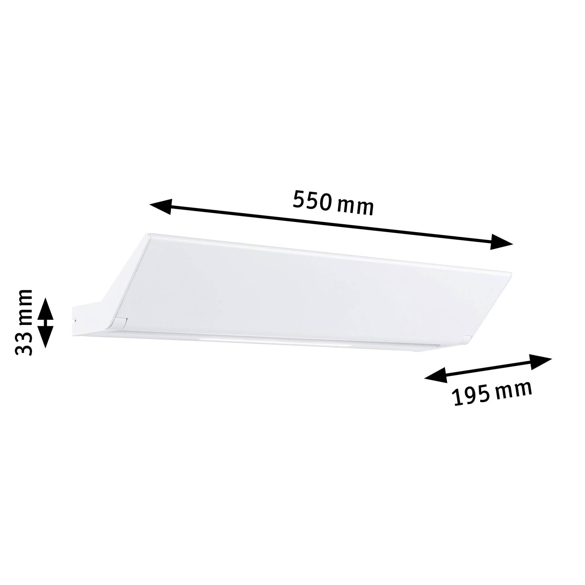 Paulmann Ranva 79506 Wandleuchte 13W LED Weiß (matt)