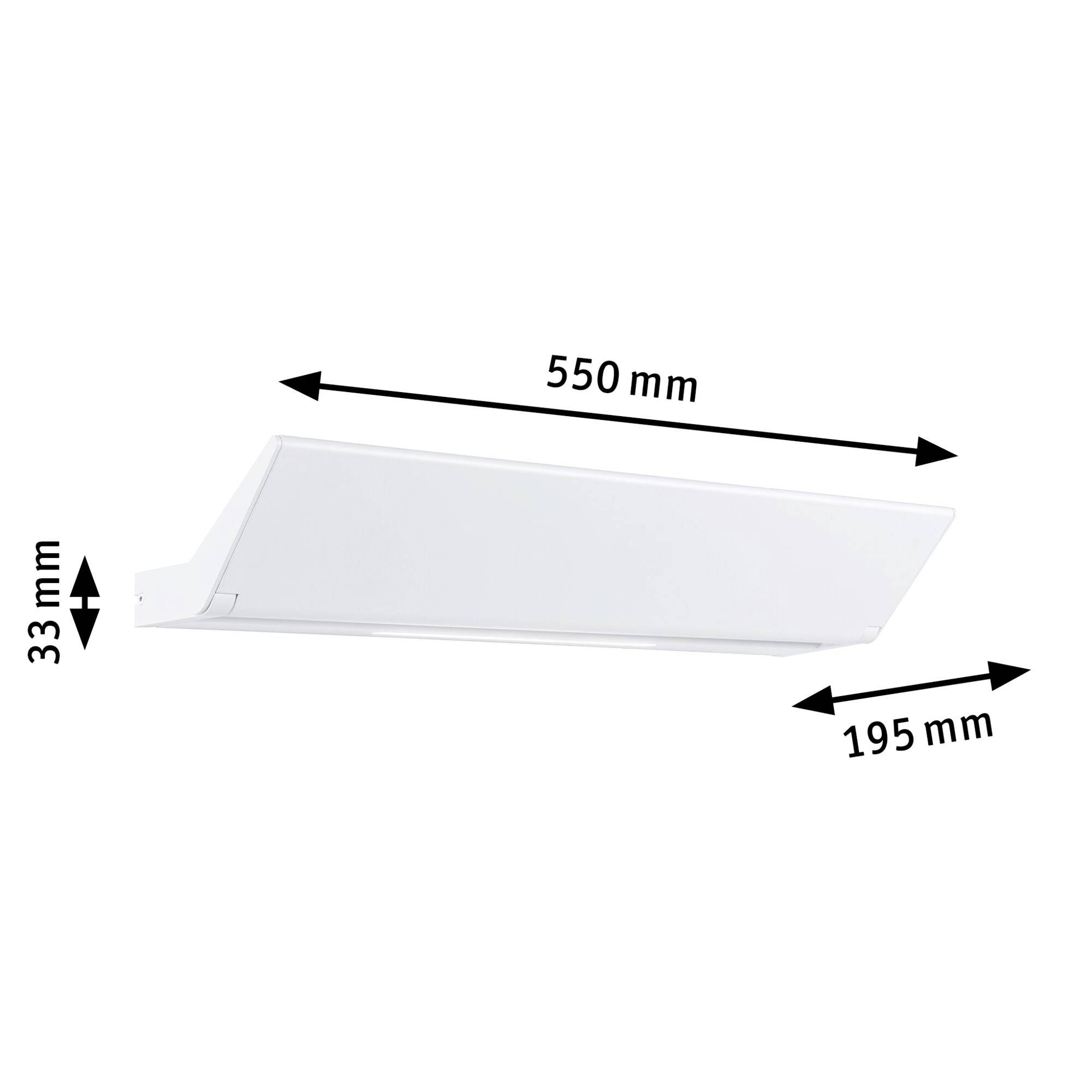Paulmann Ranva 79508 Wandleuchte 13W LED Weiß (matt)
