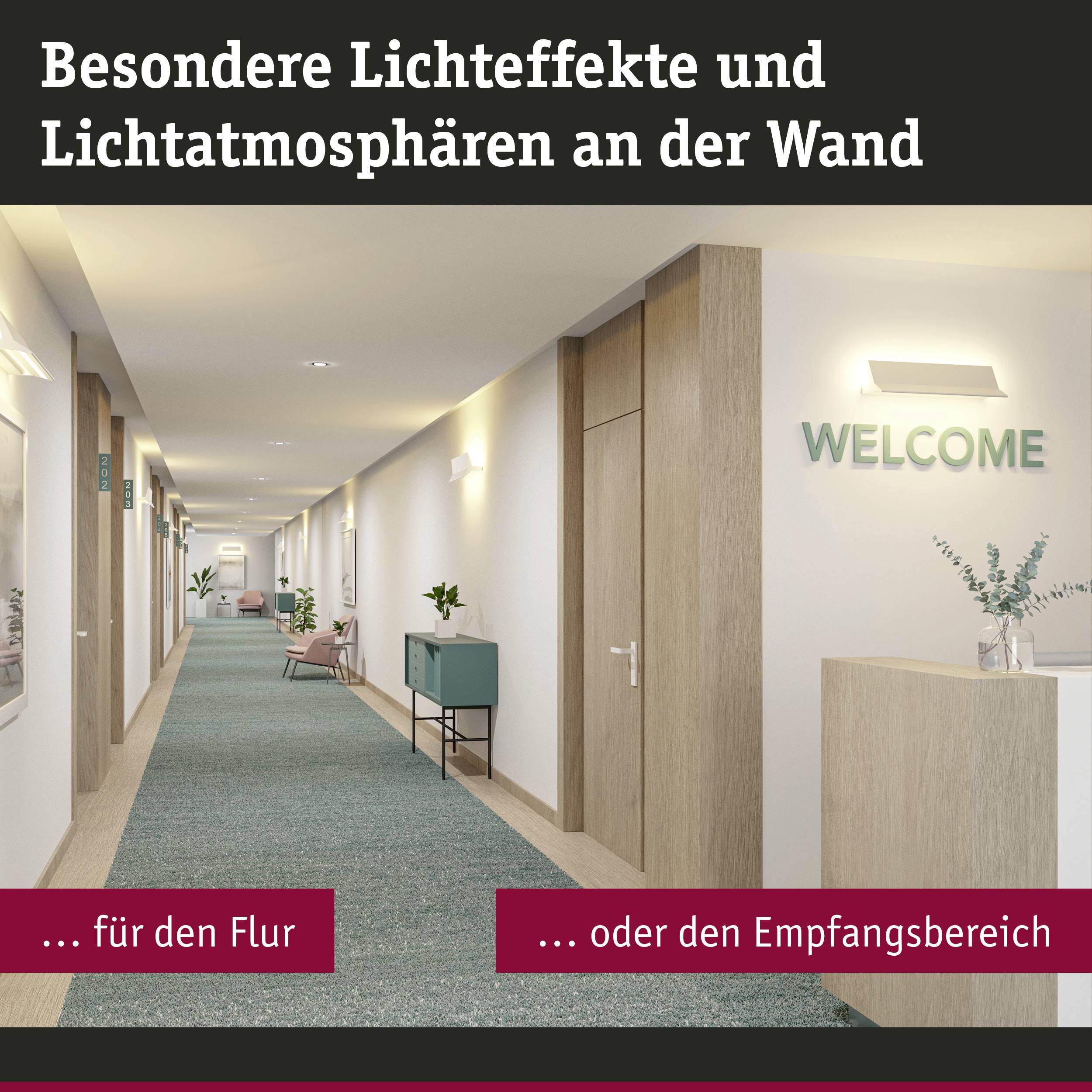 Paulmann Stine 79510 Wandleuchte 13W LED Weiß (matt)