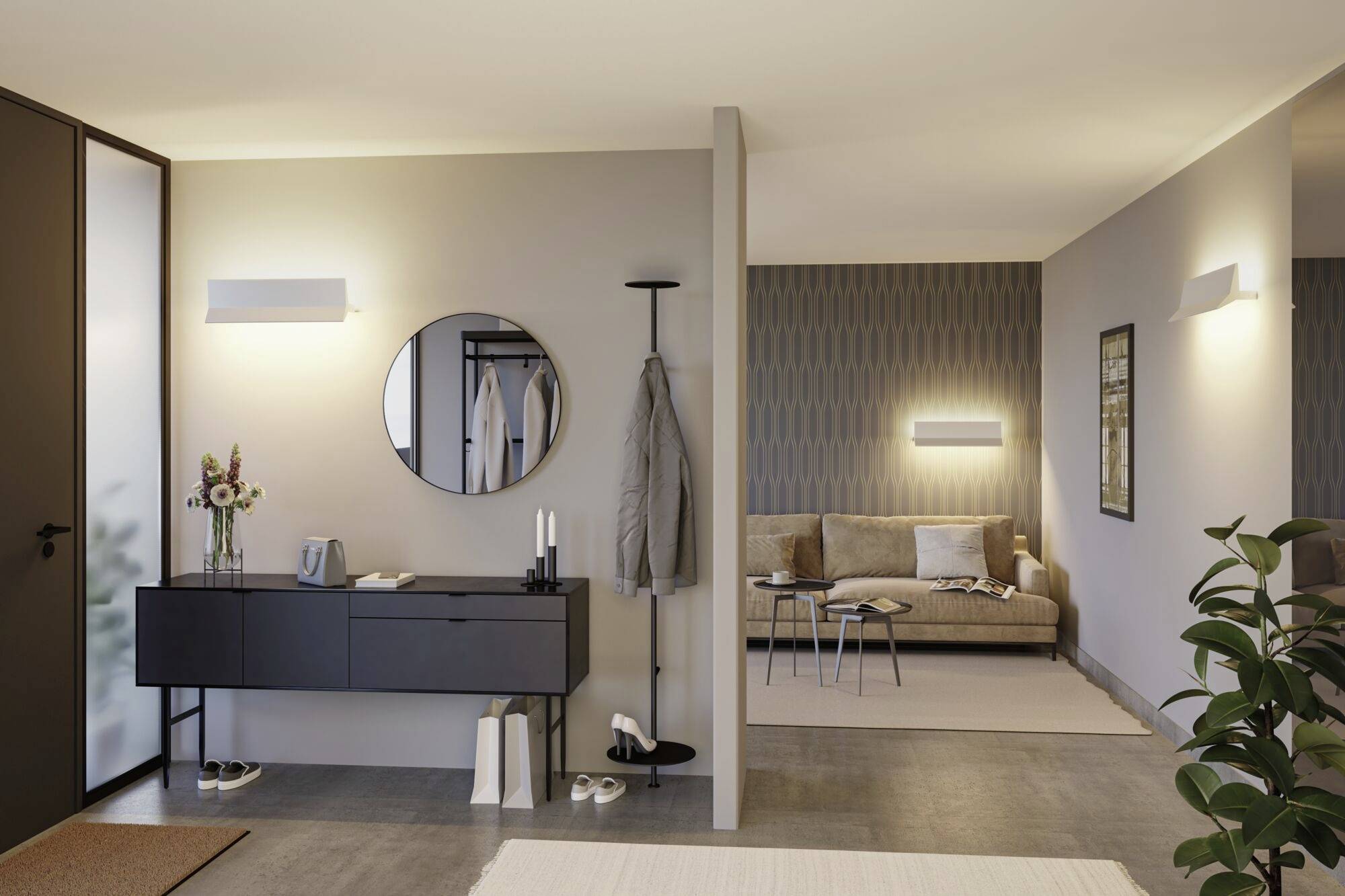 Paulmann Stine 79510 Wandleuchte 13W LED Weiß (matt)