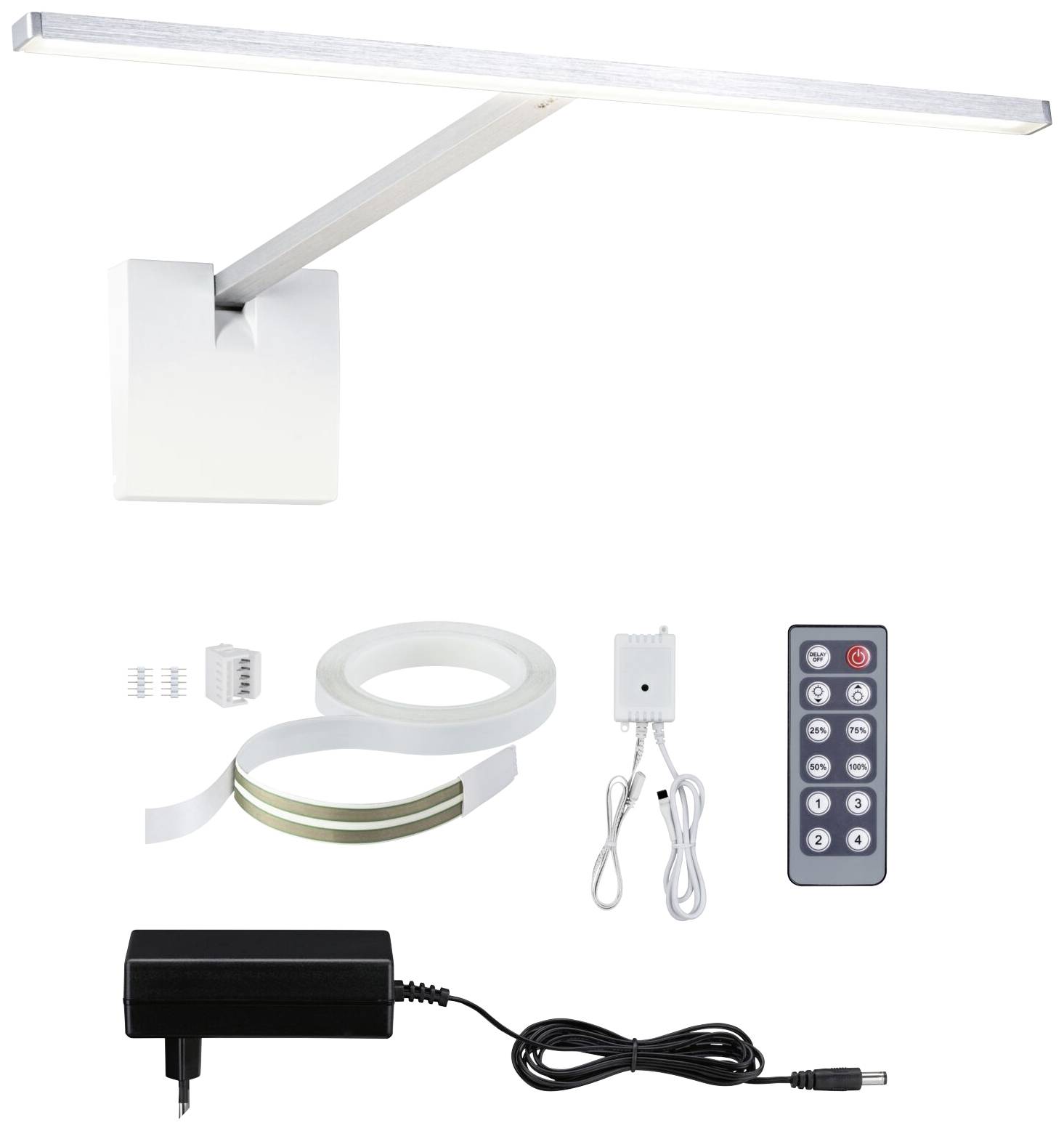 Paulmann Xana SET 95577 LED-Bilderleuchte 5.5W LED Aluminium (gebürstet)