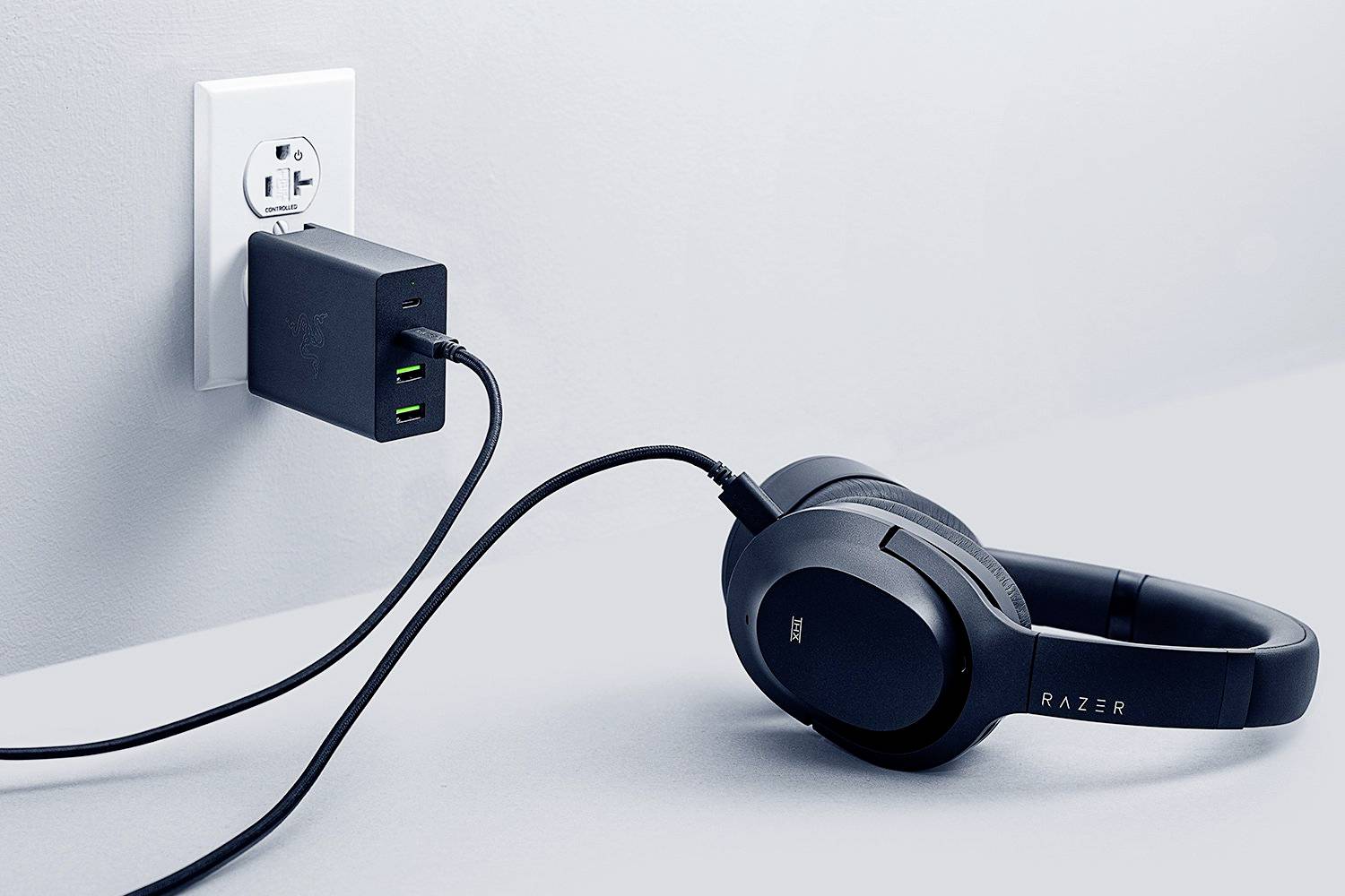 RAZER USB-C 130W GaN Charger USB Ladegerät 130 W 2x USB-C®, 2x USB-A PPS Schwarz GaN