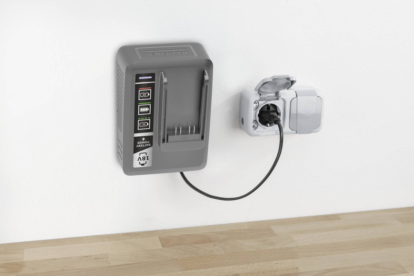 Kärcher Professional Ladegeraet Battery Power+ 18/60 *EU Schnellladegerät 2.445-044.0