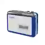 LogiLink UA0393 Tragbarer Kassettenspieler Blue, Silber LogiLink UA0393 Tragbarer Kassettenspieler Blue, Silber