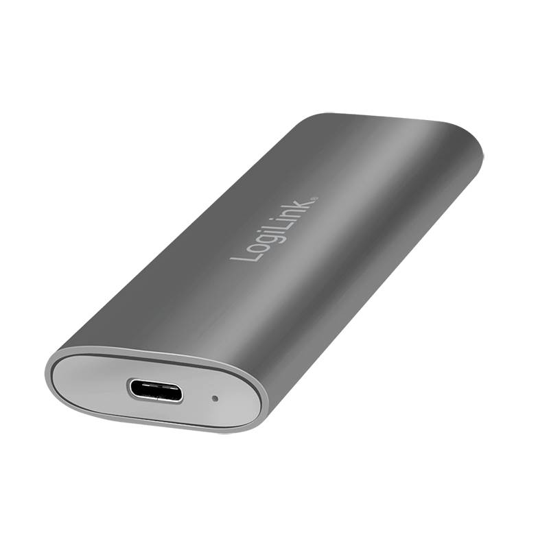 LogiLink UA0389 M.2 SSD-Gehäuse USB-C® (USB 3.2 Gen 2) 10 GBit/s M.2 PCIe NVMe, M.2 SATA 2230, 2242, 2260, 2280 UA0389