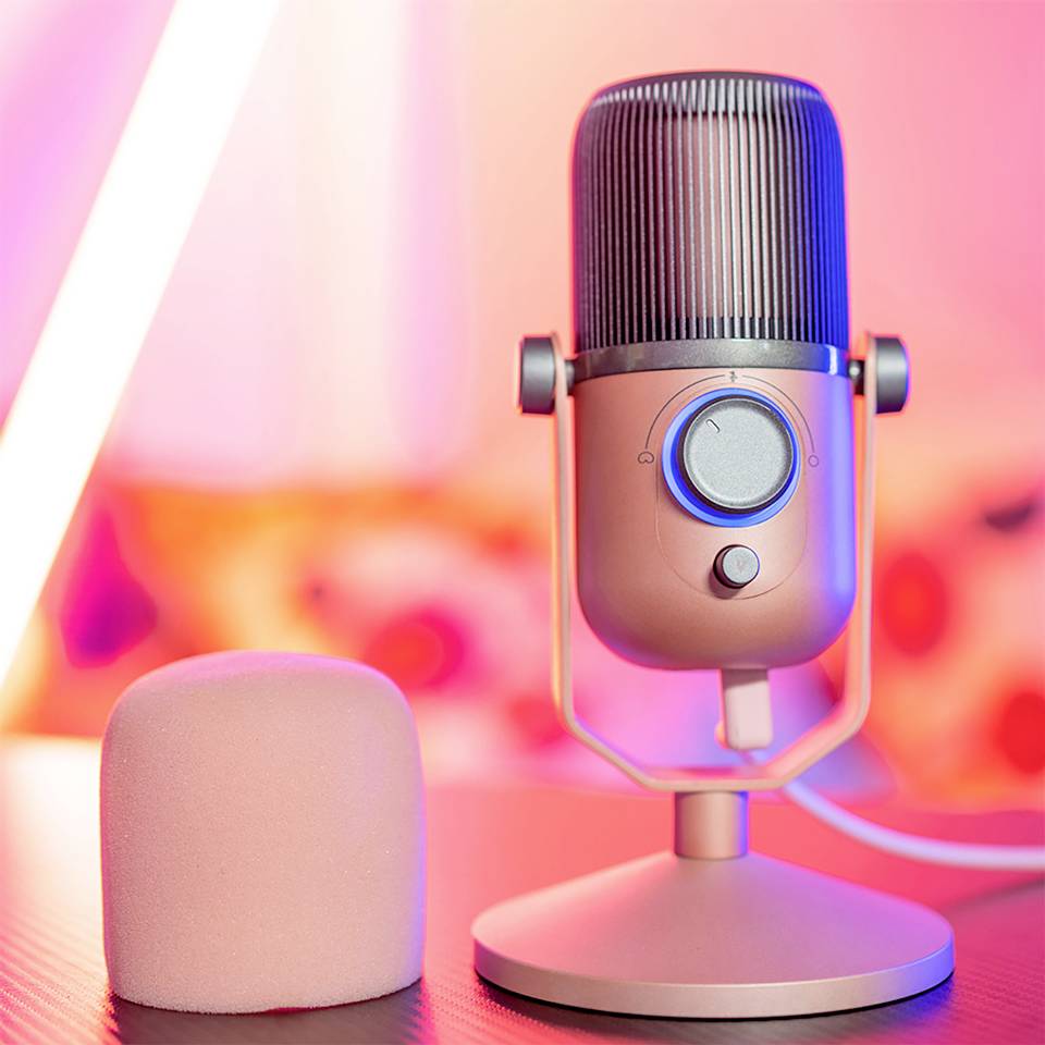 Thronmax M4ROSA Stand USB-Mikrofon Übertragungsart (Details):Kabelgebunden inkl. Kabel, Standfuß Audio, stereo (3.5mm Klinke)