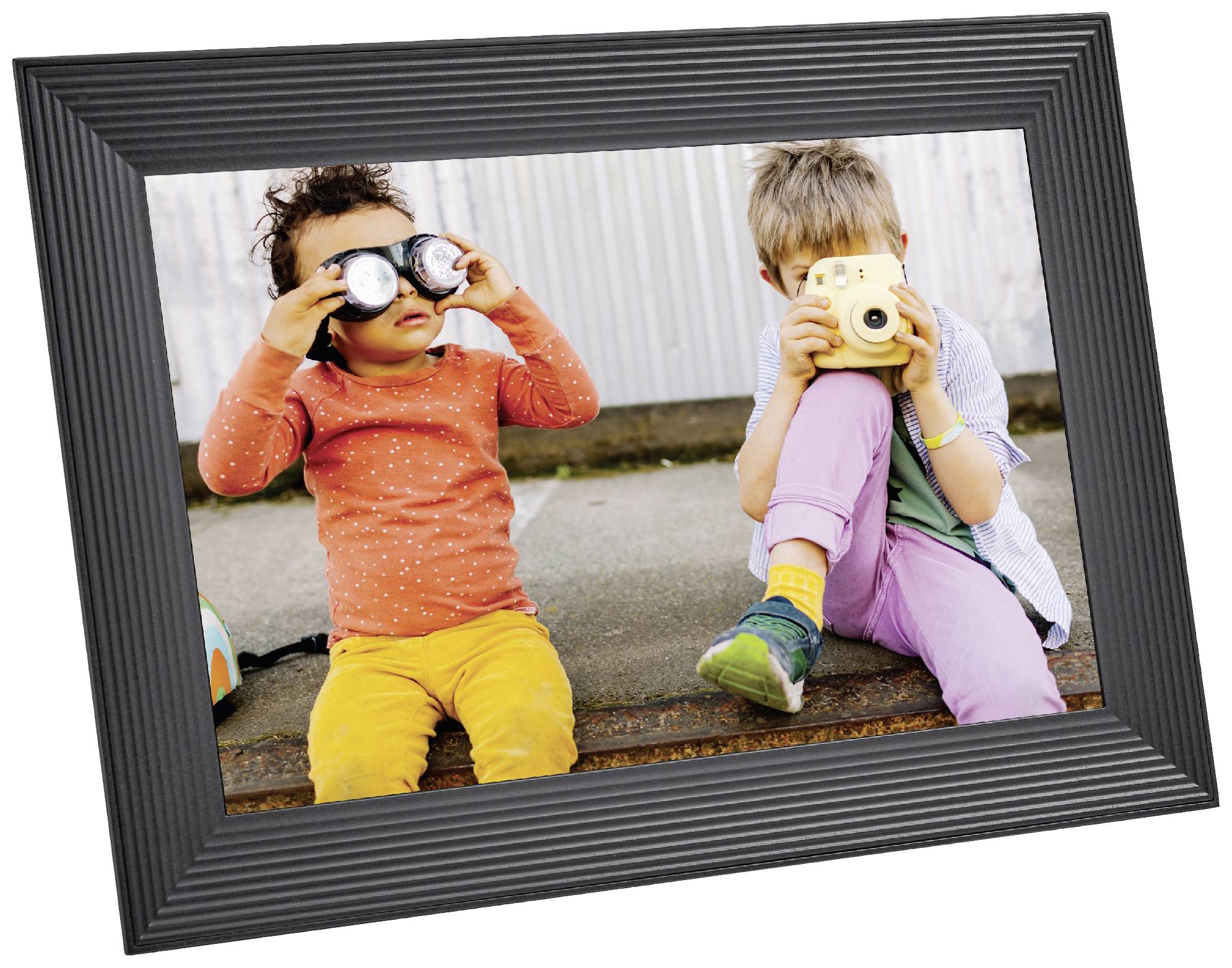 Aura Frames Carver Digitaler Bilderrahmen 25.7 cm 10.1 Zoll 1280 x 800 Pixel Schwarz