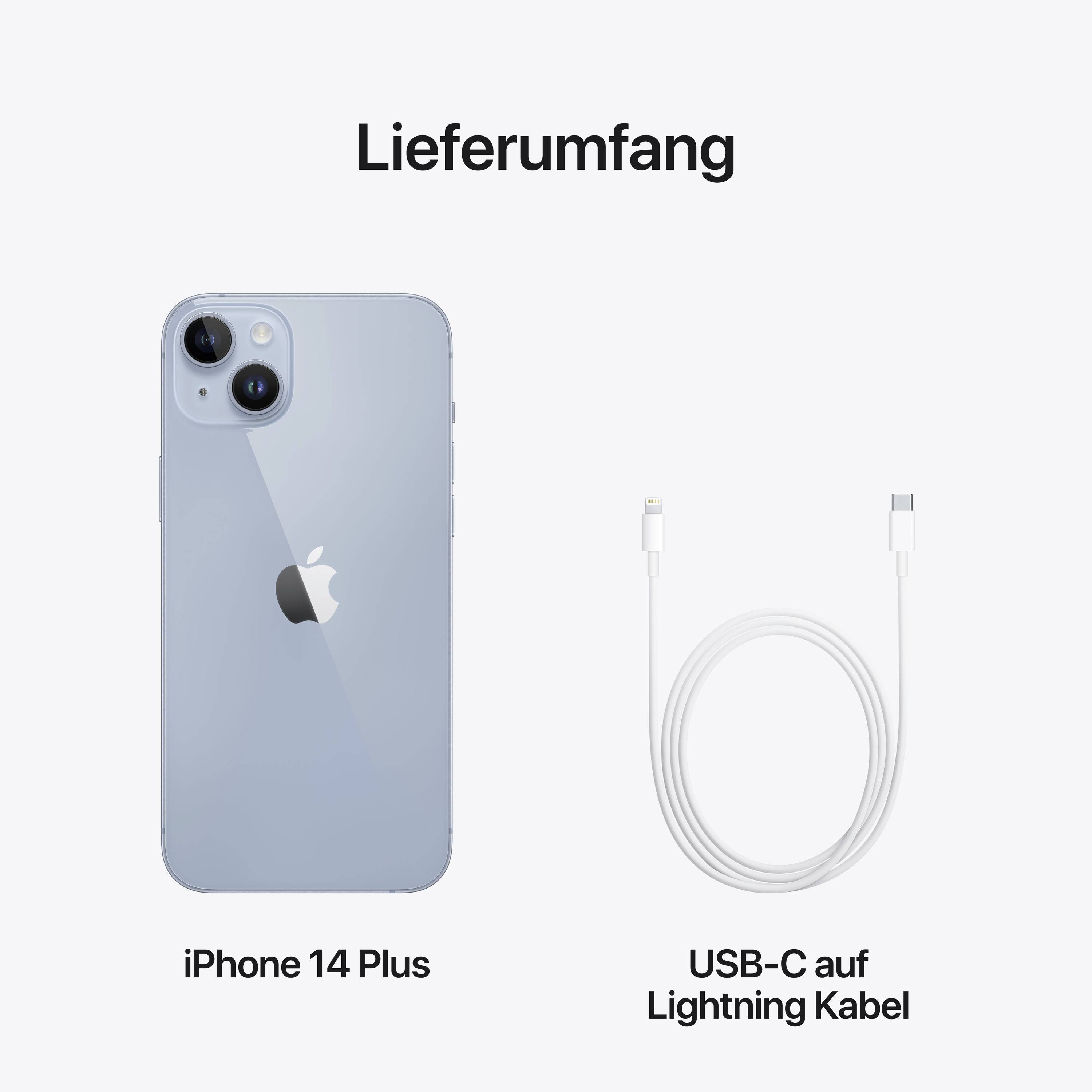 Apple iPhone 14 Plus Blau 256 GB 17 cm (6.7 Zoll)