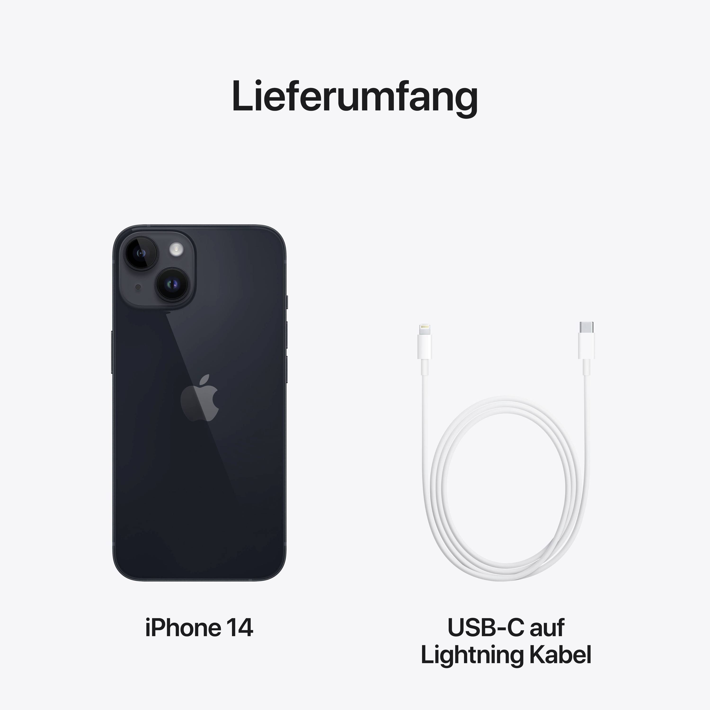 Apple iPhone 14 Mitternacht 128 GB