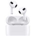 Apple AirPods (3. Gen) + Lightning Case AirPods Bluetooth® Weiß Ladecase, Schweißresistent Apple AirPods (3. Gen) + Lightning Case AirPods Bluetooth® Weiß Ladecase, Schweißresistent