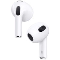 Apple AirPods (3. Gen) + Lightning Case AirPods Bluetooth® Weiß Ladecase, Schweißresistent Apple AirPods (3. Gen) + Lightning Case AirPods Bluetooth® Weiß Ladecase, Schweißresistent