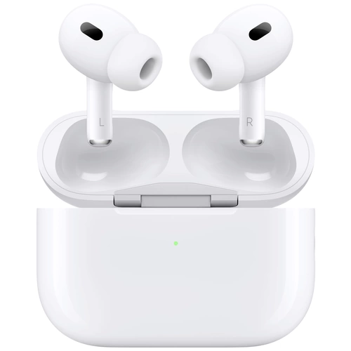 Apple AirPods Pro (2. Gen) + MagSafe Charging Case Lightning AirPods Bluetooth® Weiß Noise Cancelling Schweißresistent, Ladecase HiFi Apple AirPods Pro (2. Gen) + MagSafe Charging Case Lightning AirPods Bluetooth® Weiß Noise Cancelling Schweißresistent, Ladecase HiFi