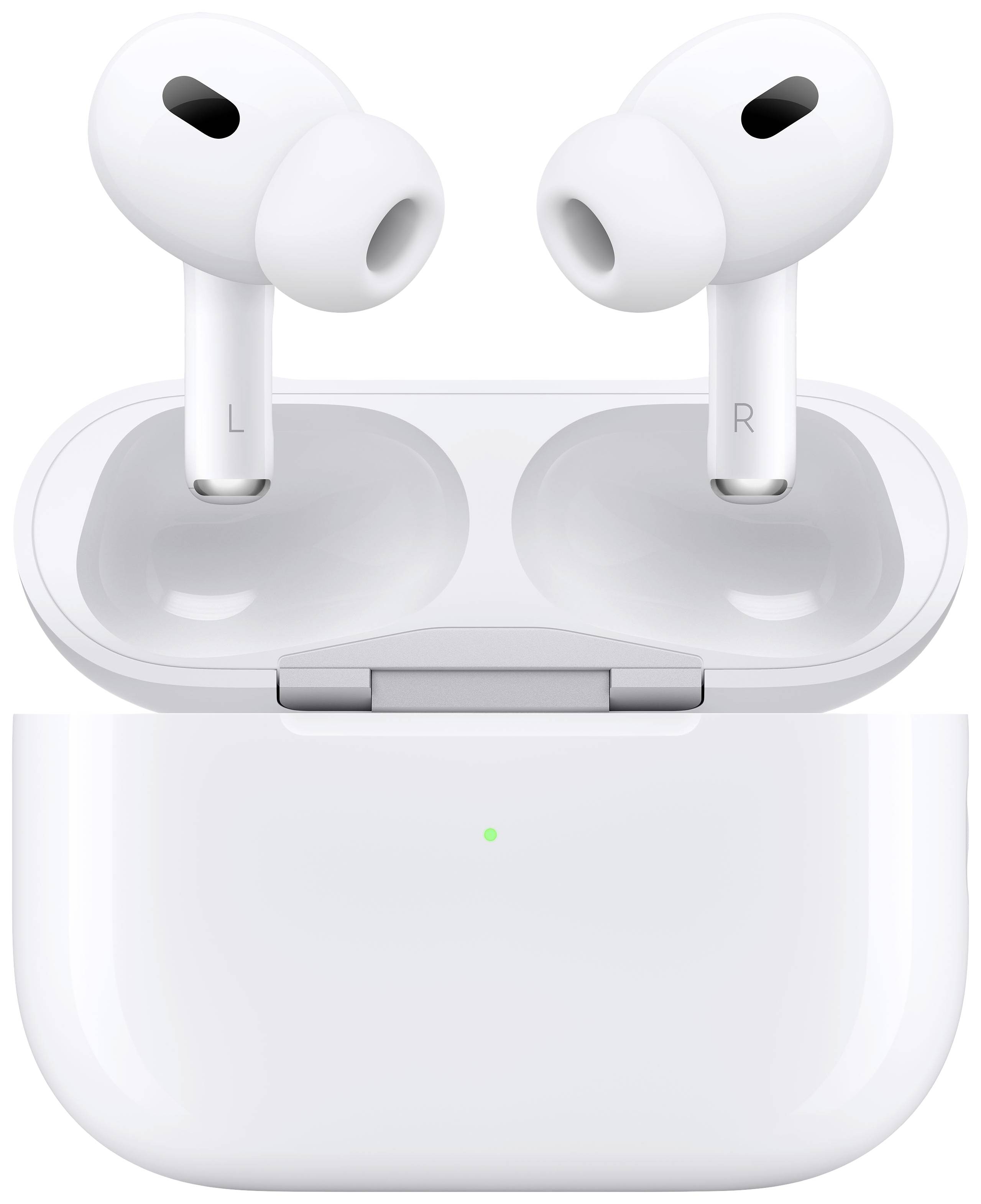 Apple AirPods Pro (2. Generation) HiFi AirPods Bluetooth® Weiß Noise Cancelling Schweißresistent, Ladecase