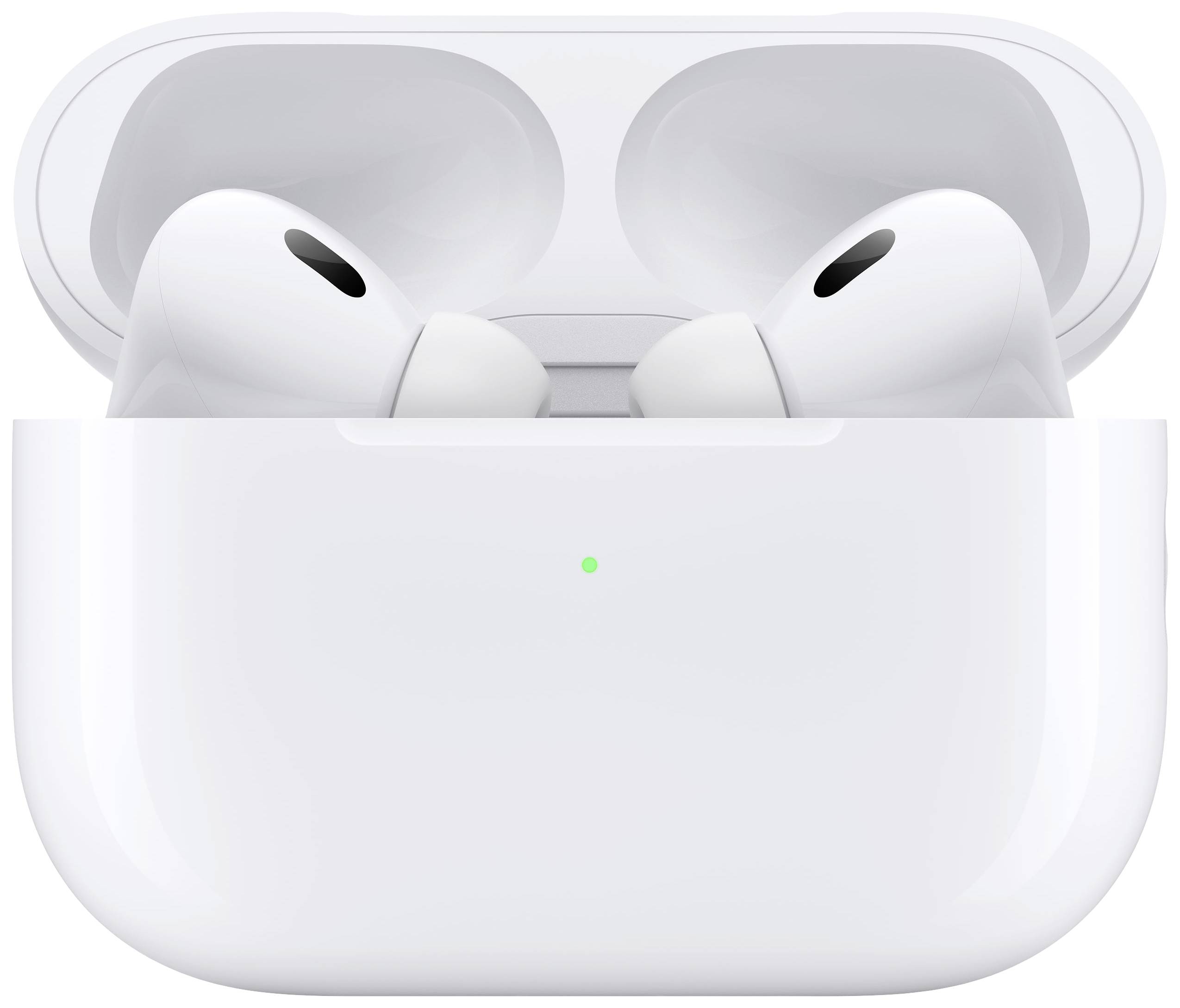 Apple AirPods Pro (2. Gen) + MagSafe Charging Case Lightning AirPods Bluetooth® Weiß Noise Cancelling Schweißresistent, Ladecase HiFi