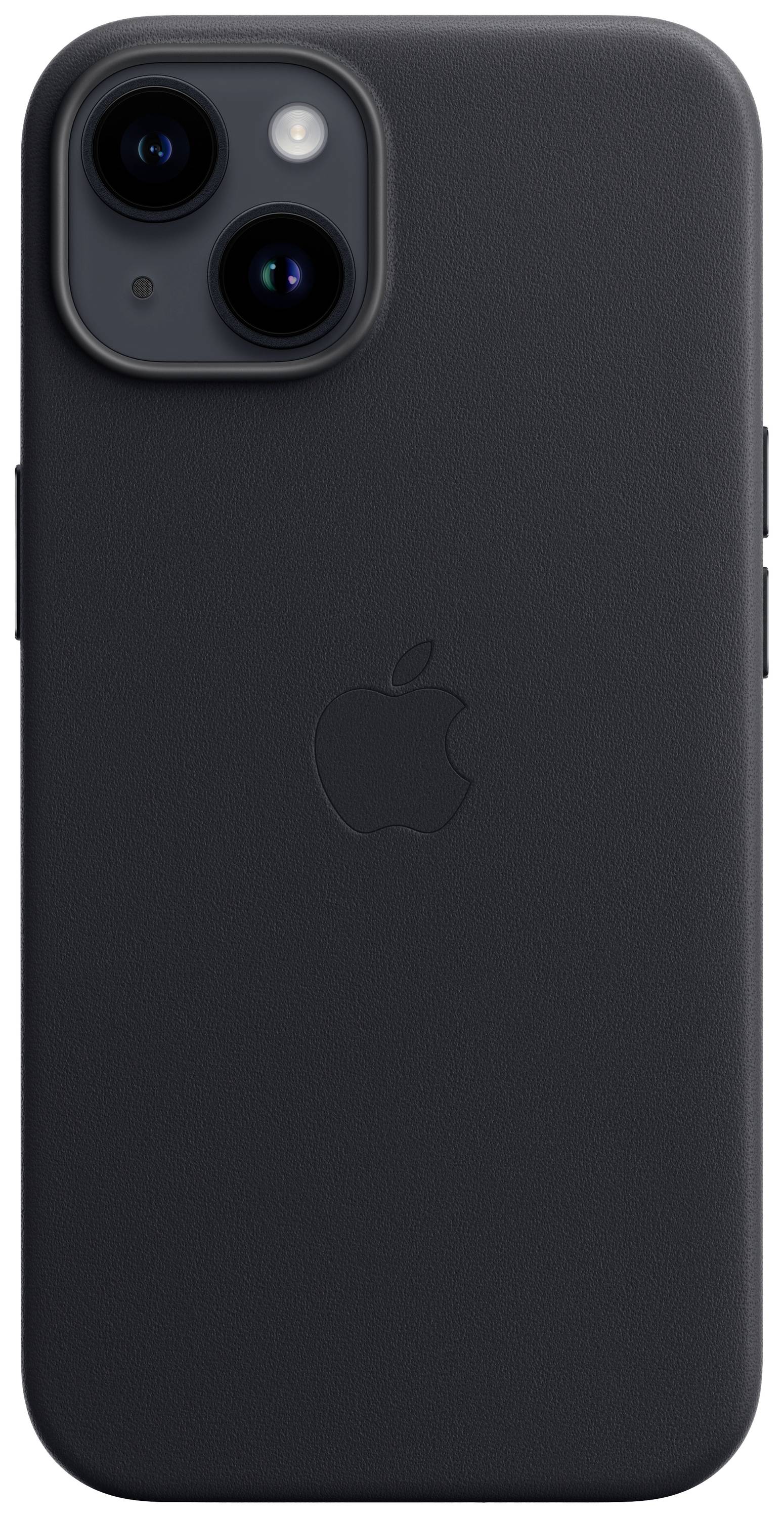 Apple Leather Case MagSafe Case Apple iPhone 14 Mitternacht Induktives Laden, Stoßfest MPP43ZM/A