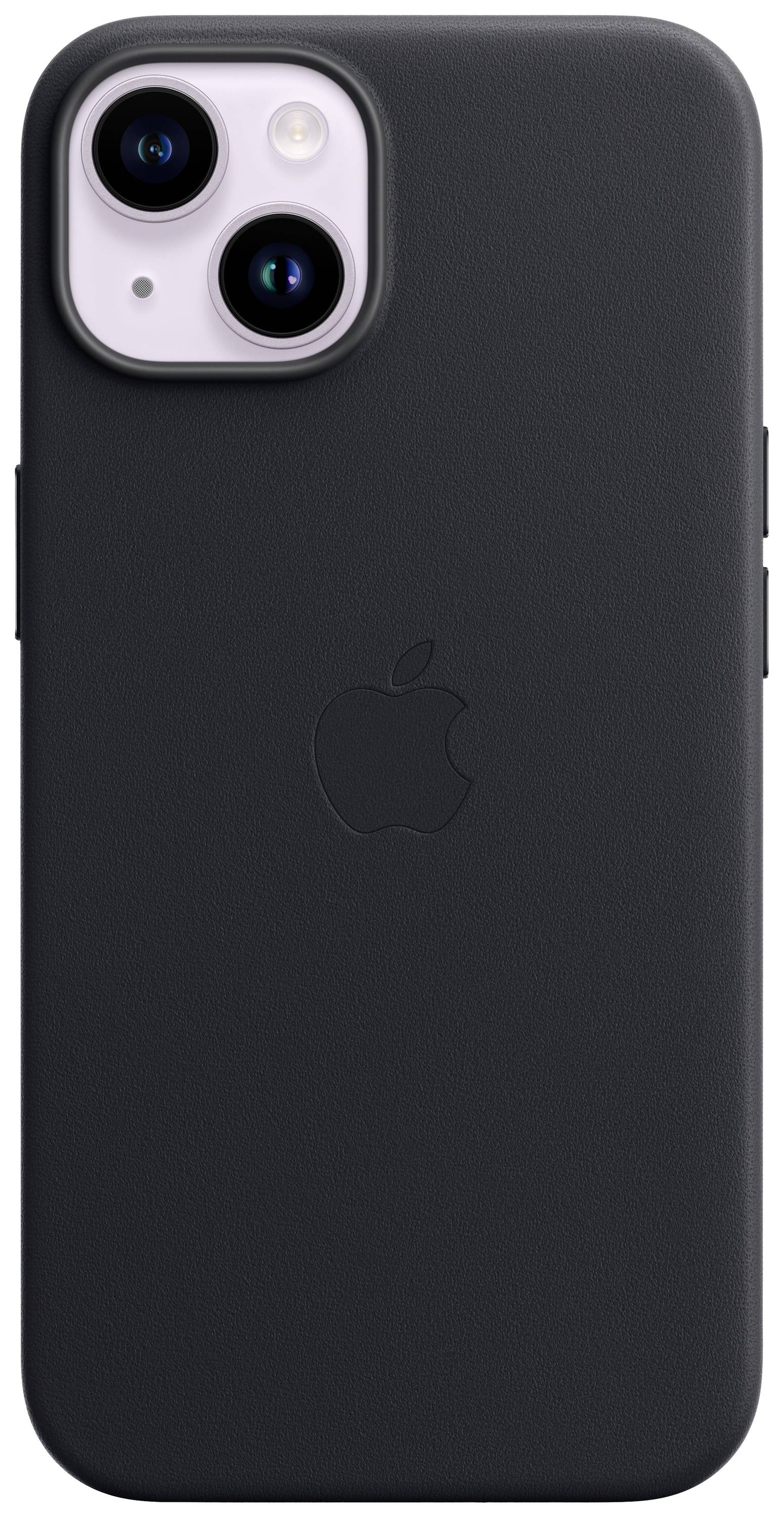 Apple Leather Case MagSafe Case Apple iPhone 14 Mitternacht Induktives Laden, Stoßfest MPP43ZM/A