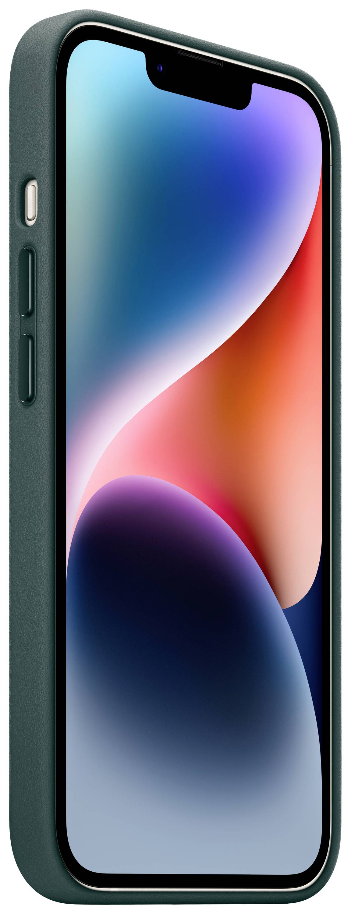 Apple Leather Case MagSafe Case Apple iPhone 14 Grün Induktives Laden, Stoßfest MPP53ZM/A