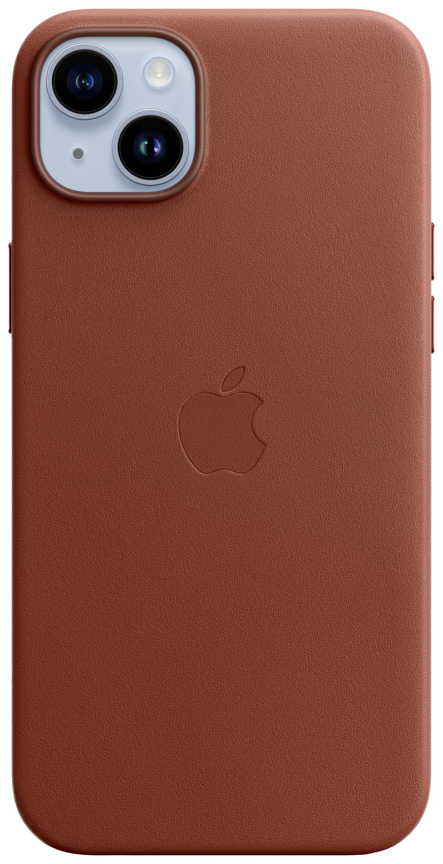 Apple Leather Case MagSafe Case Apple iPhone 14 Plus Braun Induktives Laden, Stoßfest MPPD3ZM/A