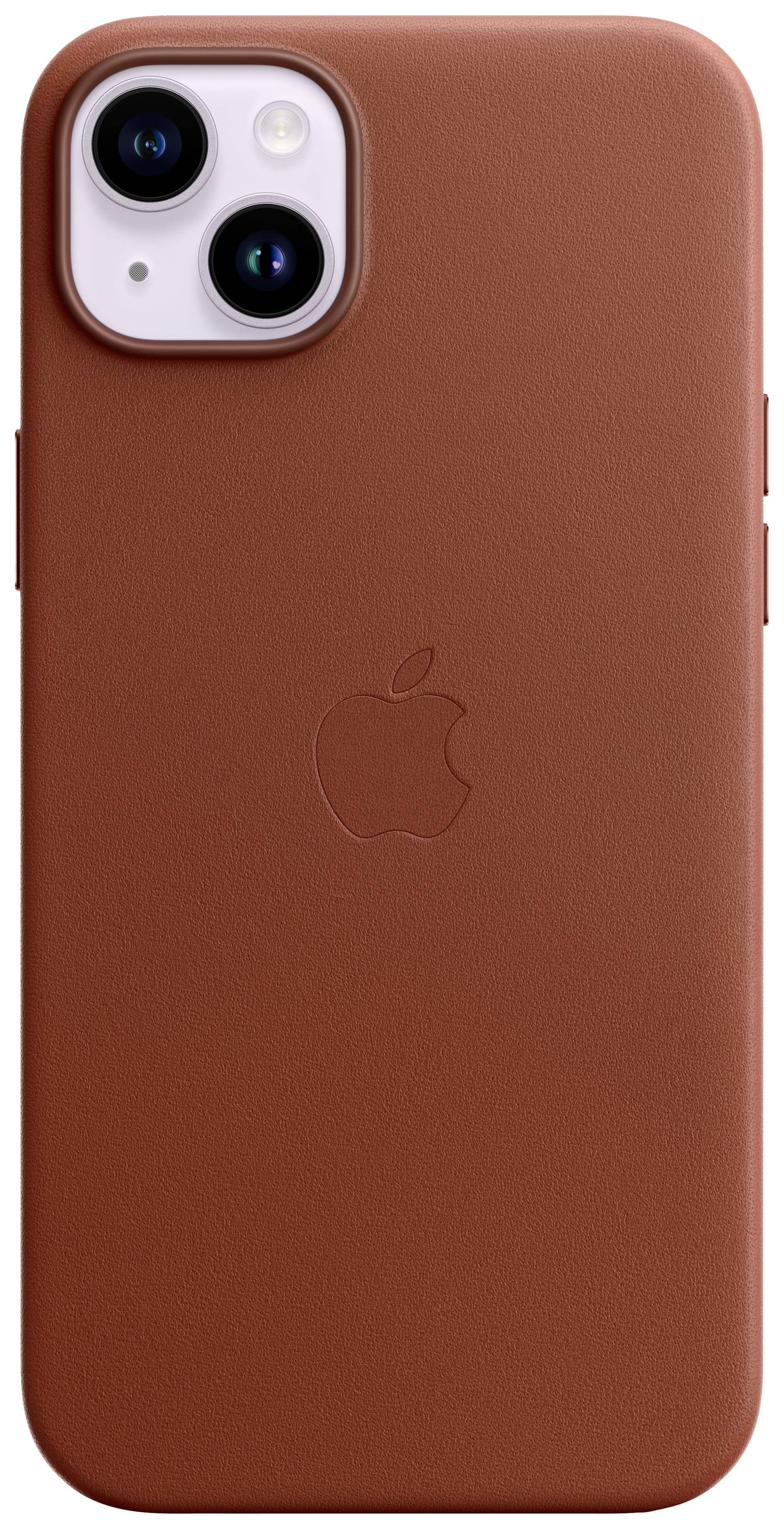 Apple Leather Case MagSafe Case Apple iPhone 14 Plus Braun Induktives Laden, Stoßfest MPPD3ZM/A