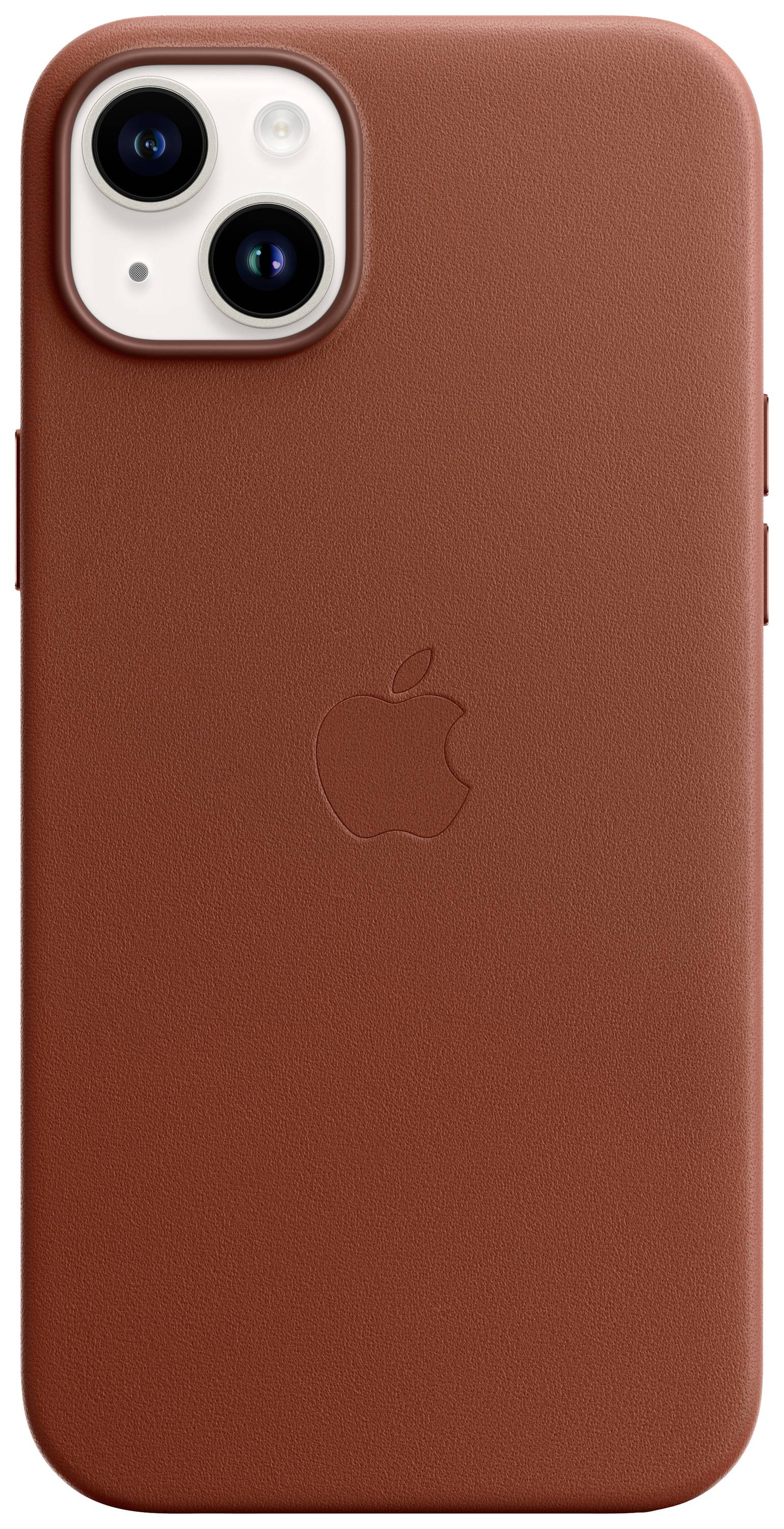 Apple Leather Case MagSafe Case Apple iPhone 14 Plus Braun Induktives Laden, Stoßfest MPPD3ZM/A