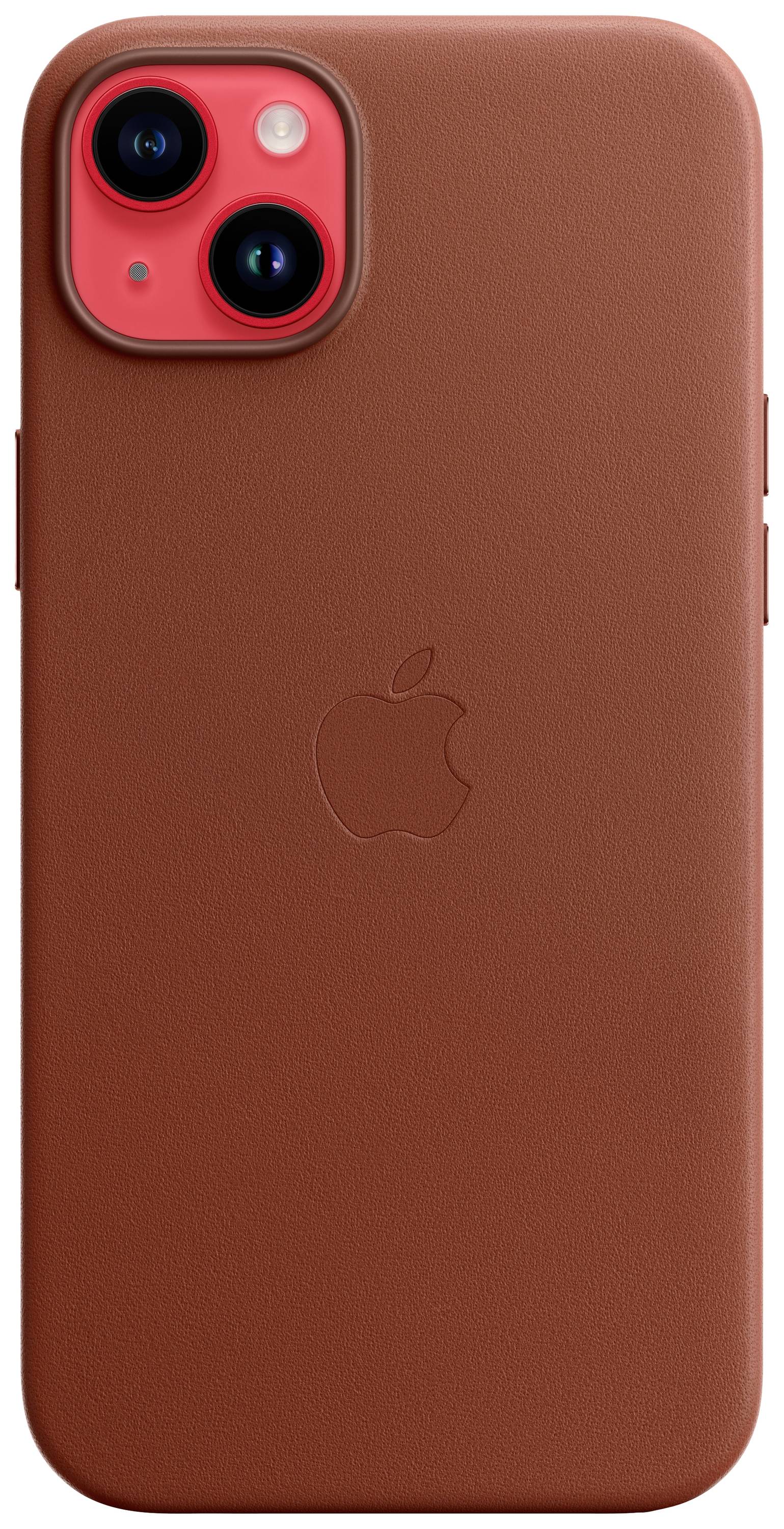 Apple Leather Case MagSafe Case Apple iPhone 14 Plus Braun Induktives Laden, Stoßfest MPPD3ZM/A