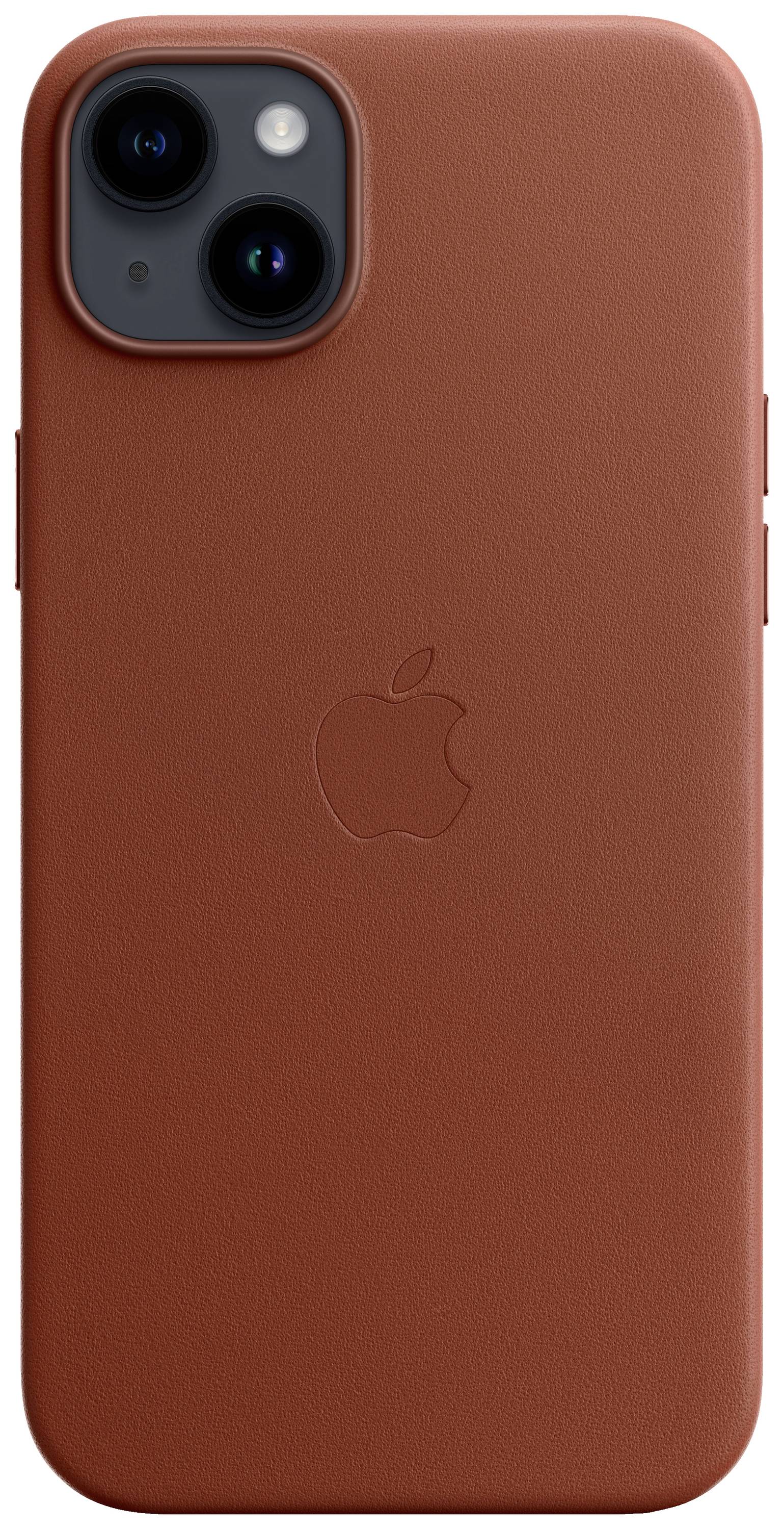 Apple Leather Case MagSafe Case Apple iPhone 14 Plus Braun Induktives Laden, Stoßfest MPPD3ZM/A