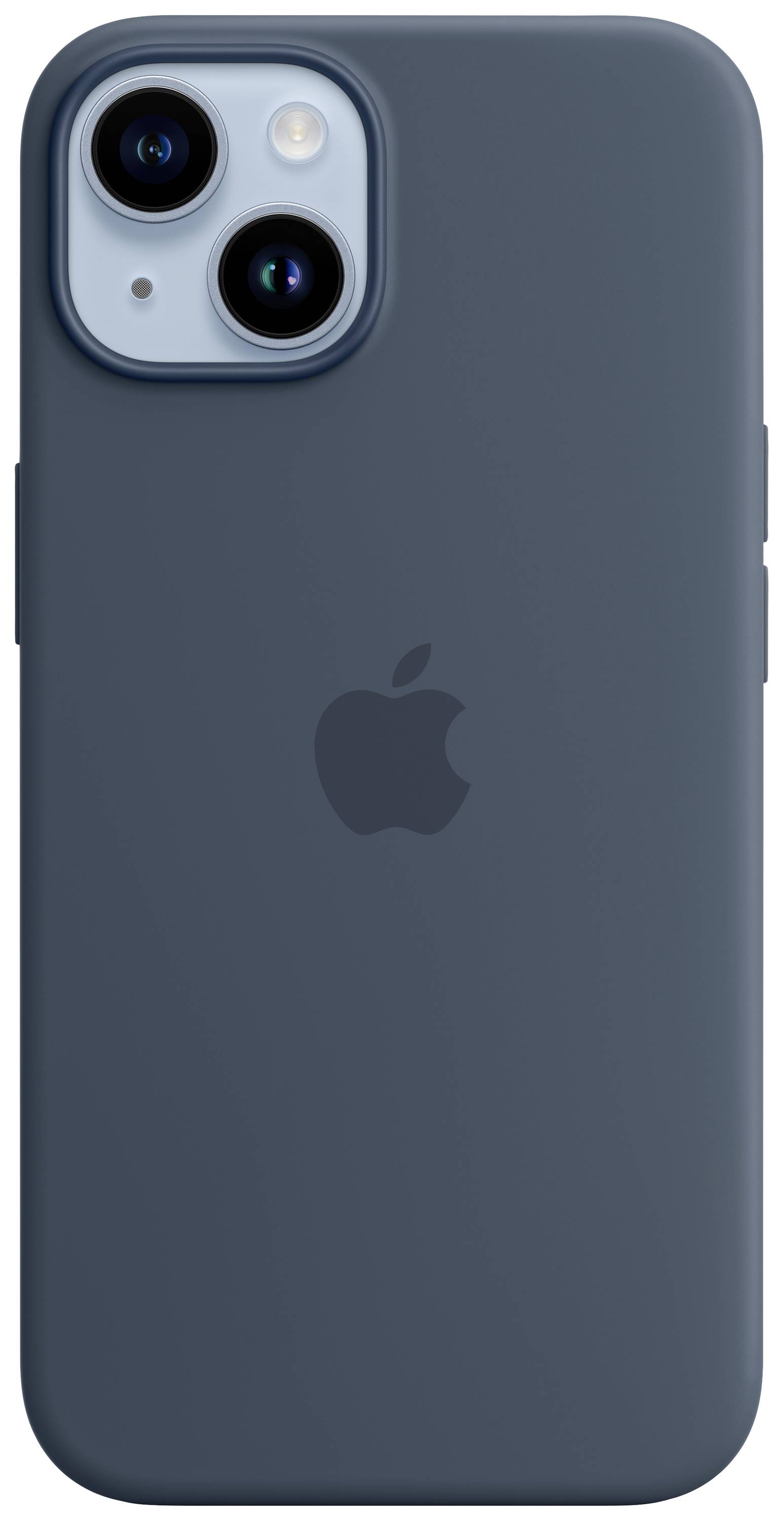 Apple Silicon Case MagSafe Case Apple iPhone 14 Blau Induktives Laden, Stoßfest MPRV3ZM/A