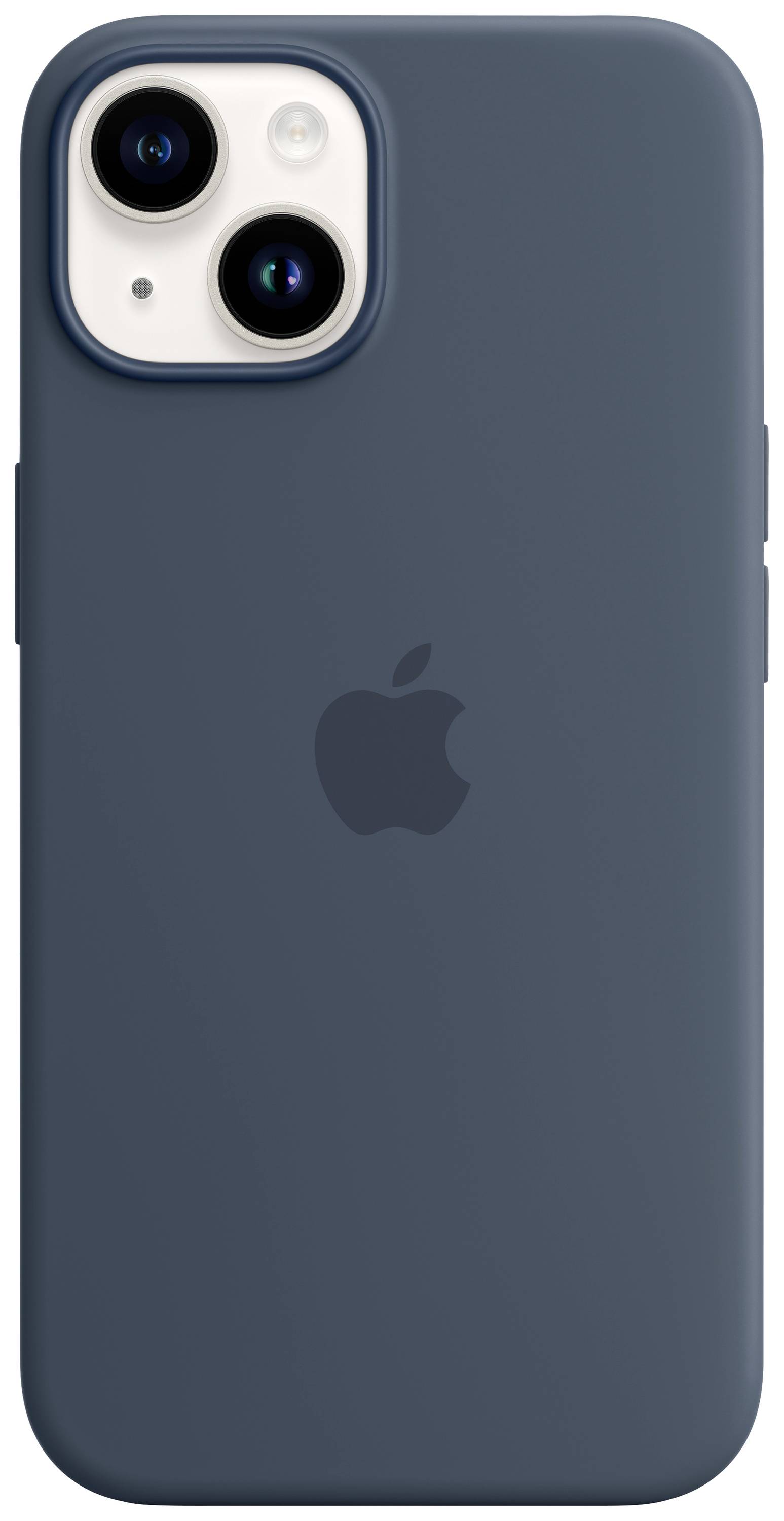 Apple Silicon Case MagSafe Case Apple iPhone 14 Blau Induktives Laden, Stoßfest MPRV3ZM/A