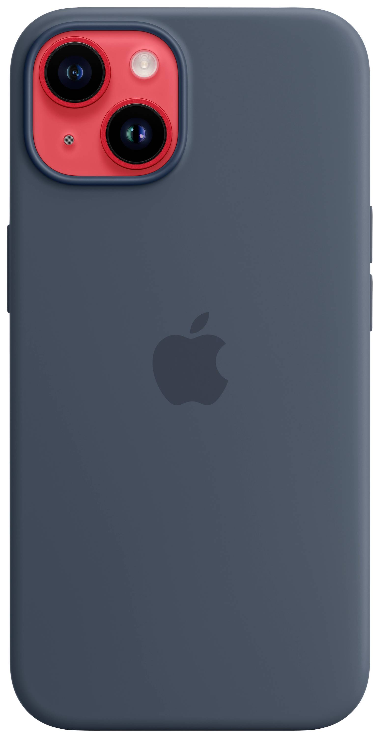 Apple Silicon Case MagSafe Case Apple iPhone 14 Blau Induktives Laden, Stoßfest MPRV3ZM/A