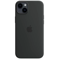 Apple Silicon Case MagSafe Case Apple iPhone 14 Plus Mitternacht Induktives Laden, Stoßfest MPT33ZM/A Apple Silicon Case MagSafe Case Apple iPhone 14 Plus Mitternacht Induktives Laden, Stoßfest MPT33ZM/A