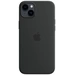 Apple Silicon Case MagSafe Case Apple iPhone 14 Plus Mitternacht Induktives Laden, Stoßfest MPT33ZM/A Apple Silicon Case MagSafe Case Apple iPhone 14 Plus Mitternacht Induktives Laden, Stoßfest MPT33ZM/A
