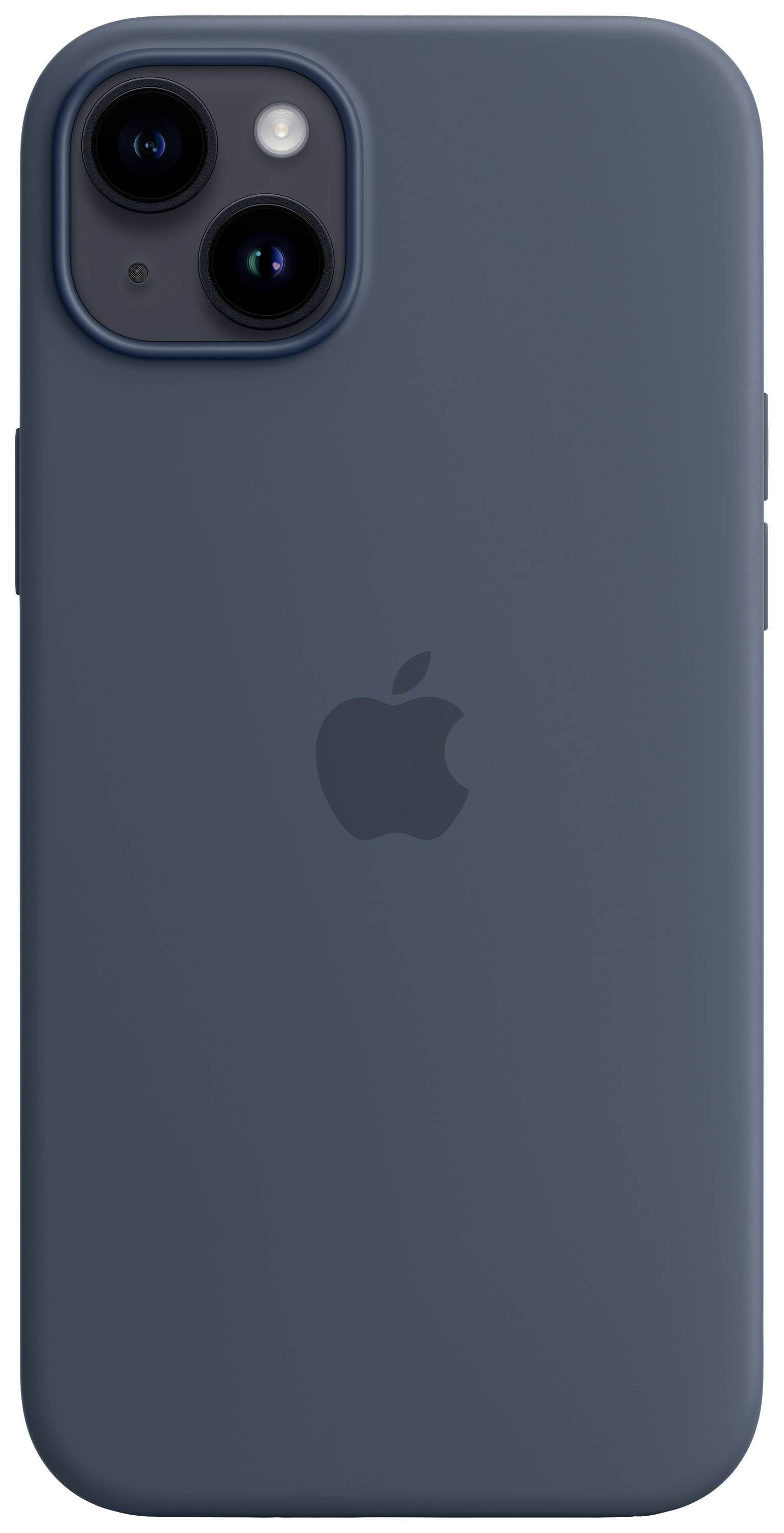 Apple Silicon Case MagSafe Case iPhone 14 Plus Blau