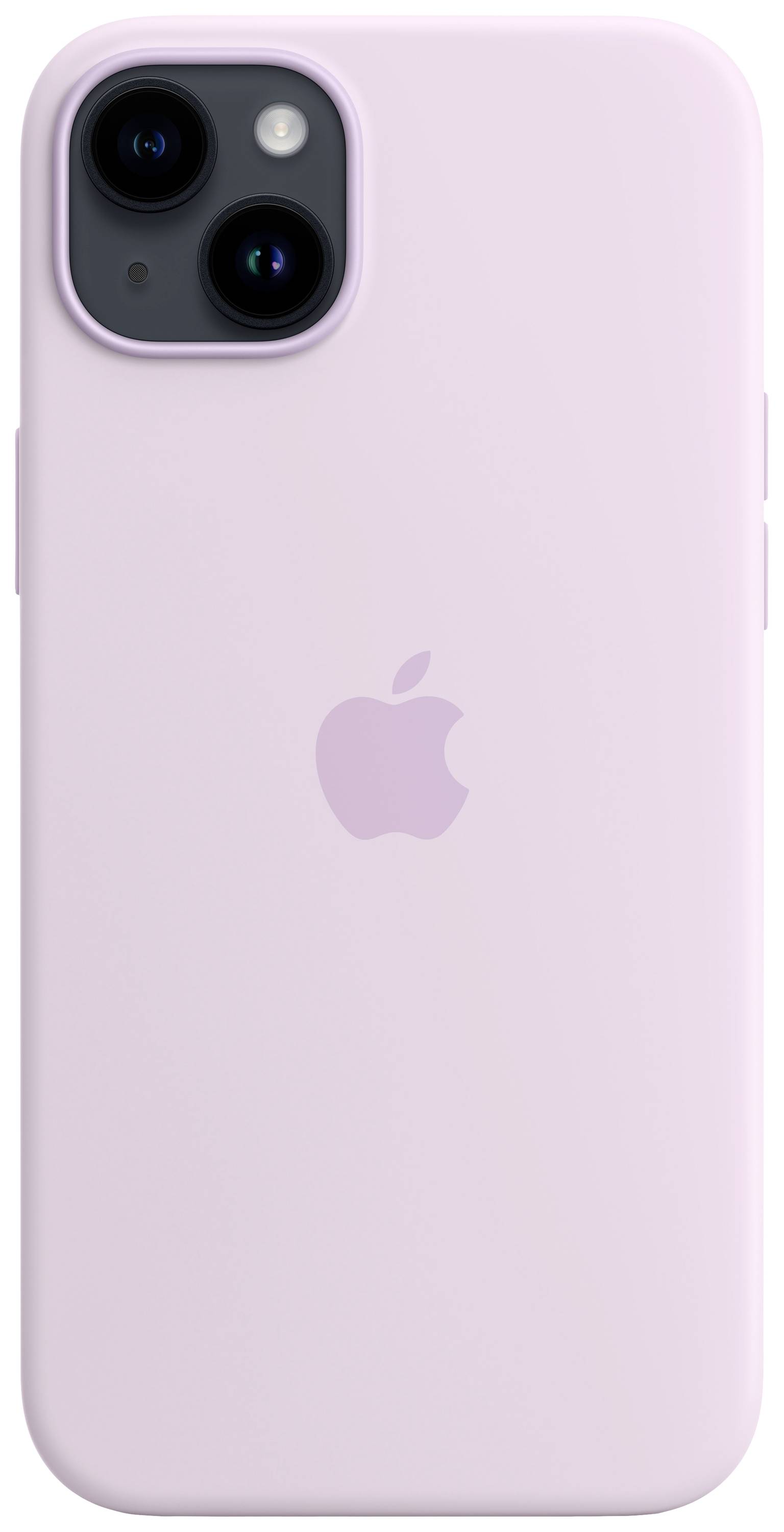 Apple Silicon Case MagSafe Case Apple iPhone 14 Plus Flieder Induktives Laden, Stoßfest MPT83ZM/A