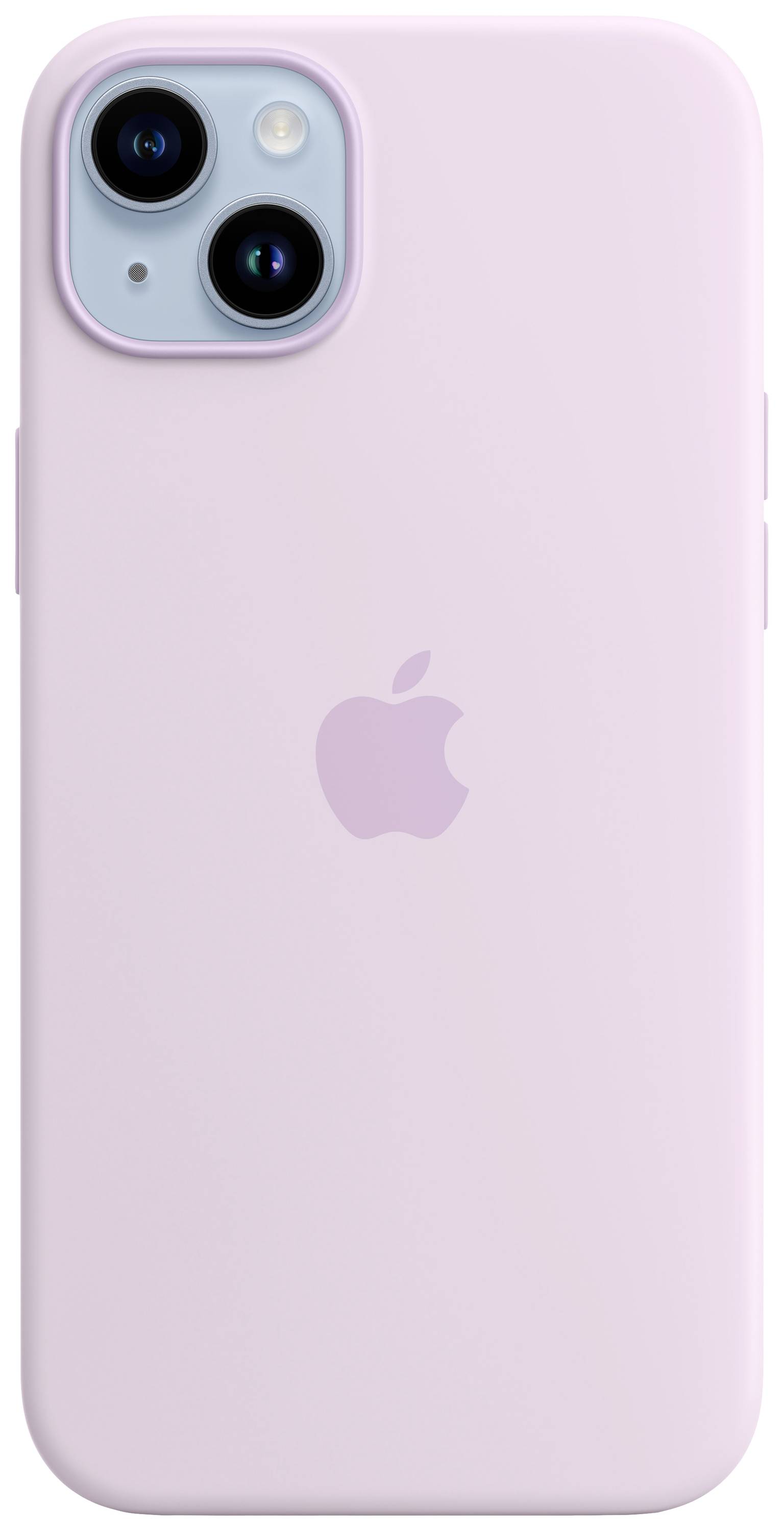 Apple Silicon Case MagSafe Case Apple iPhone 14 Plus Flieder Induktives Laden, Stoßfest MPT83ZM/A