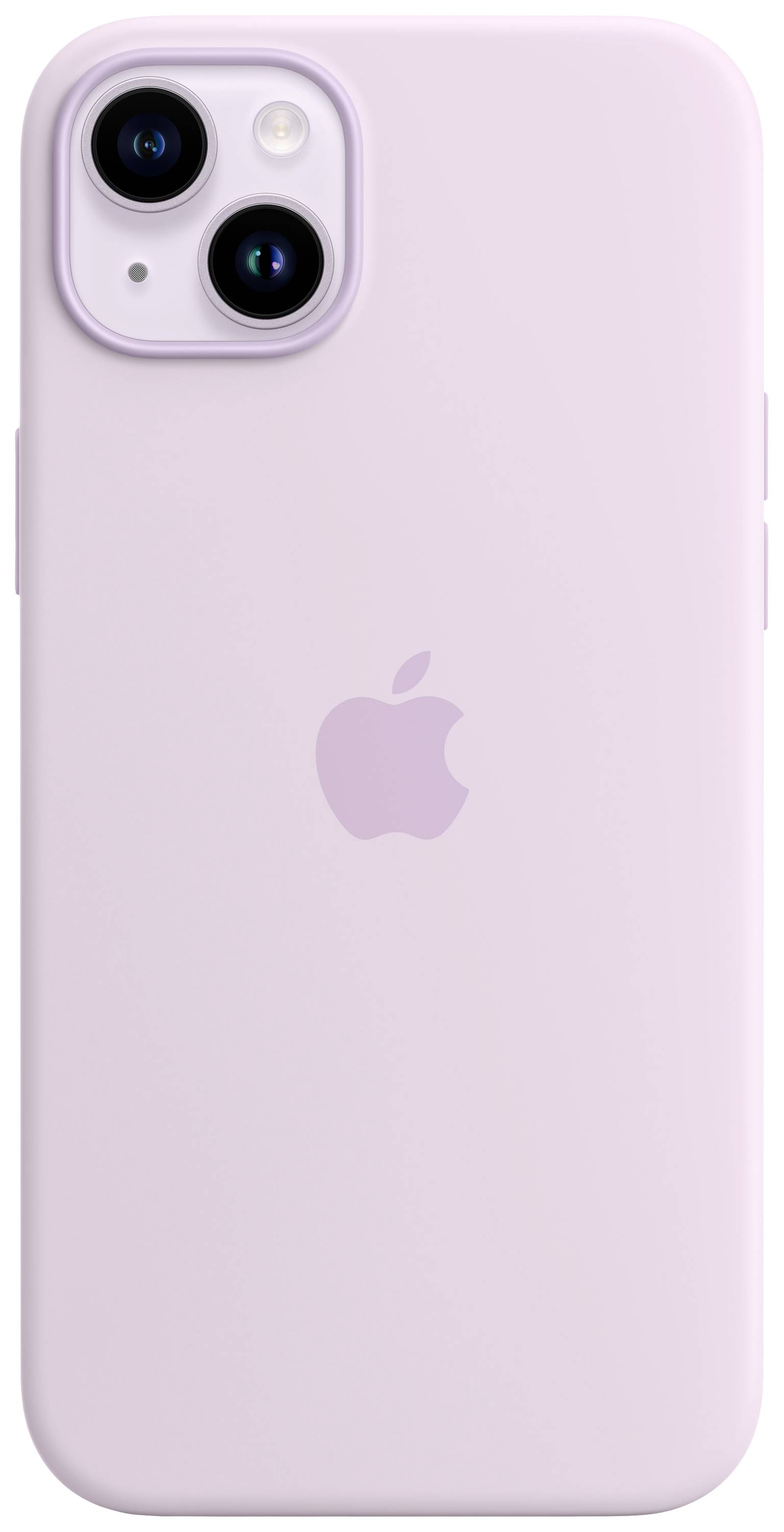 Apple Silicon Case MagSafe Case Apple iPhone 14 Plus Flieder Induktives Laden, Stoßfest MPT83ZM/A
