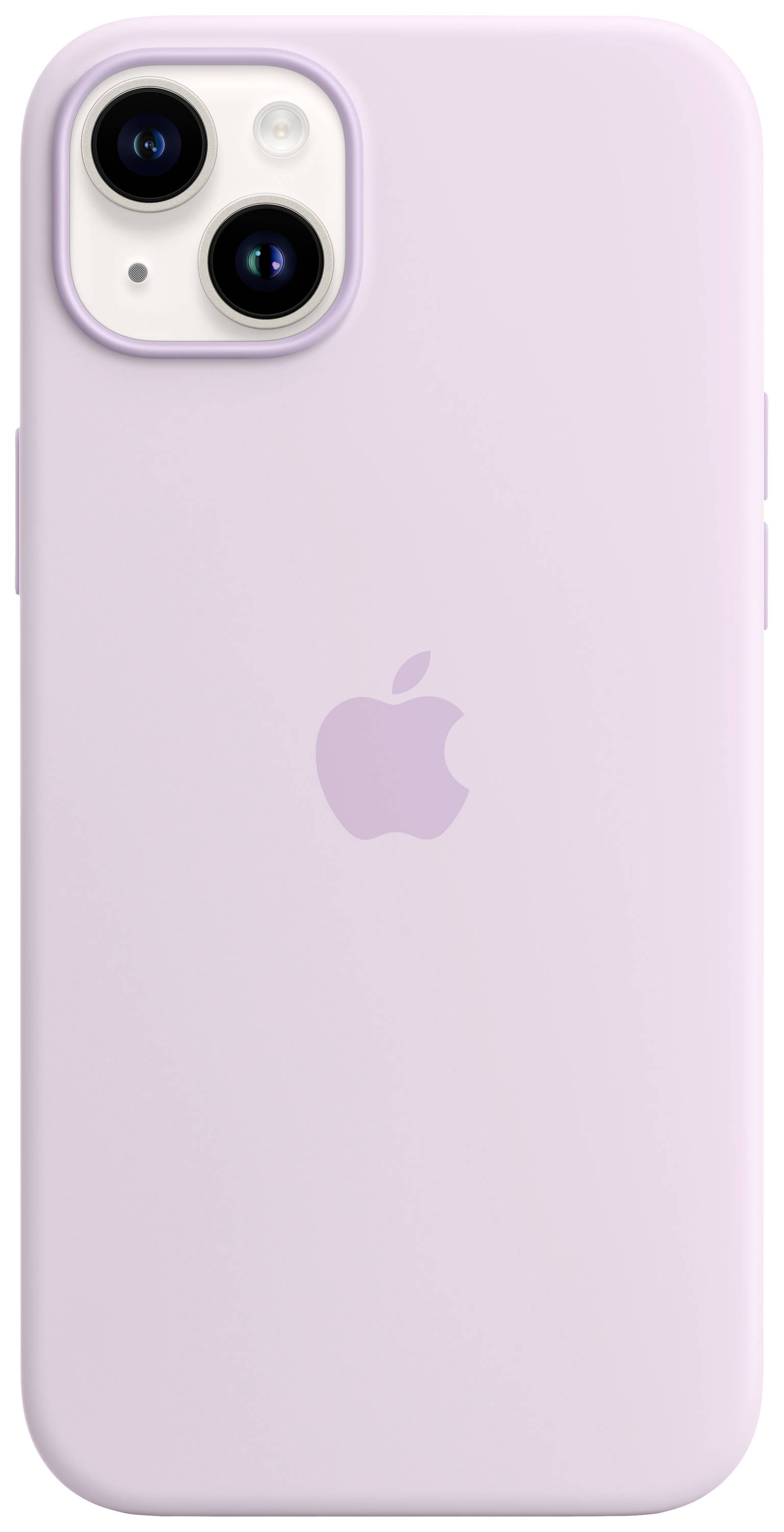 Apple Silicon Case MagSafe Case Apple iPhone 14 Plus Flieder Induktives Laden, Stoßfest MPT83ZM/A