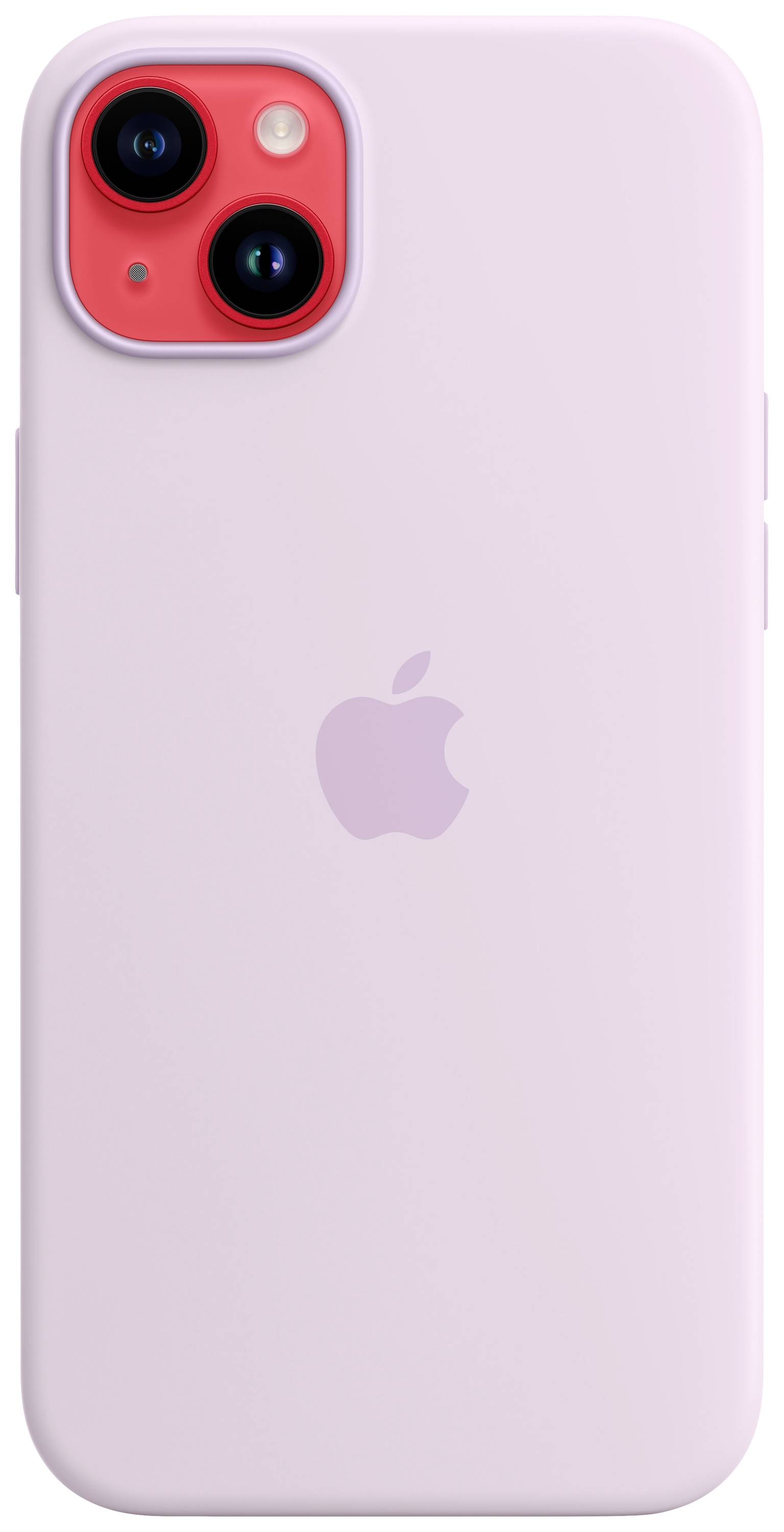 Apple Silicon Case MagSafe Case Apple iPhone 14 Plus Flieder Induktives Laden, Stoßfest MPT83ZM/A